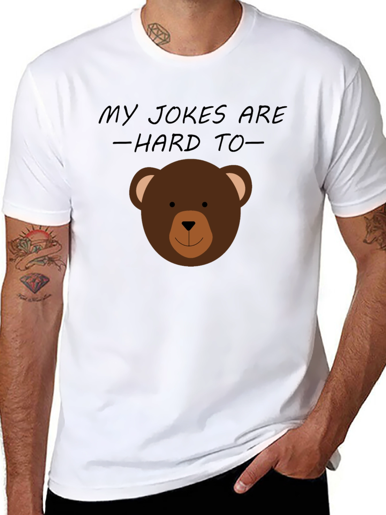 My Jokes are Hard to Bear T-Shirt
