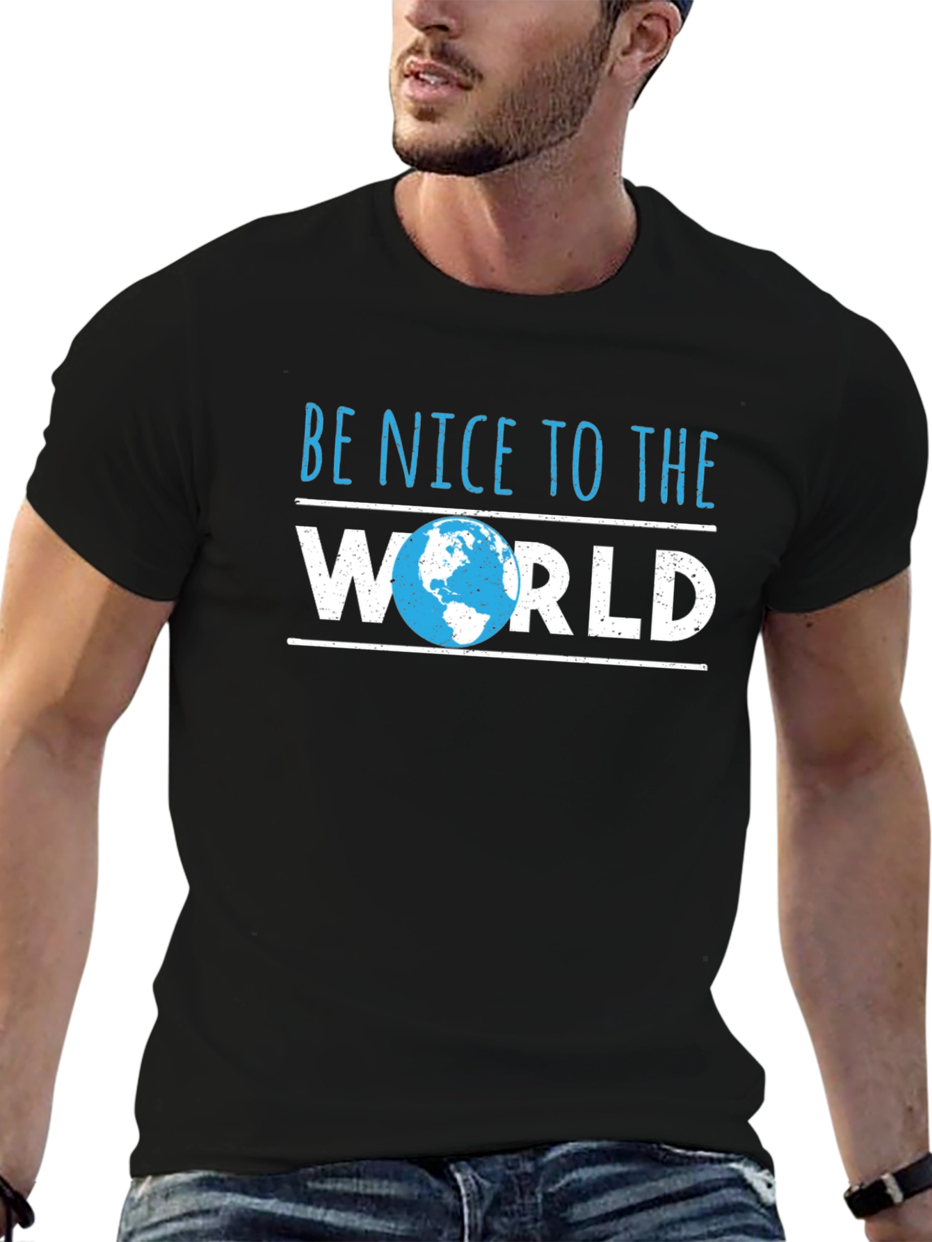 Be Nice to The World Graphic Tee