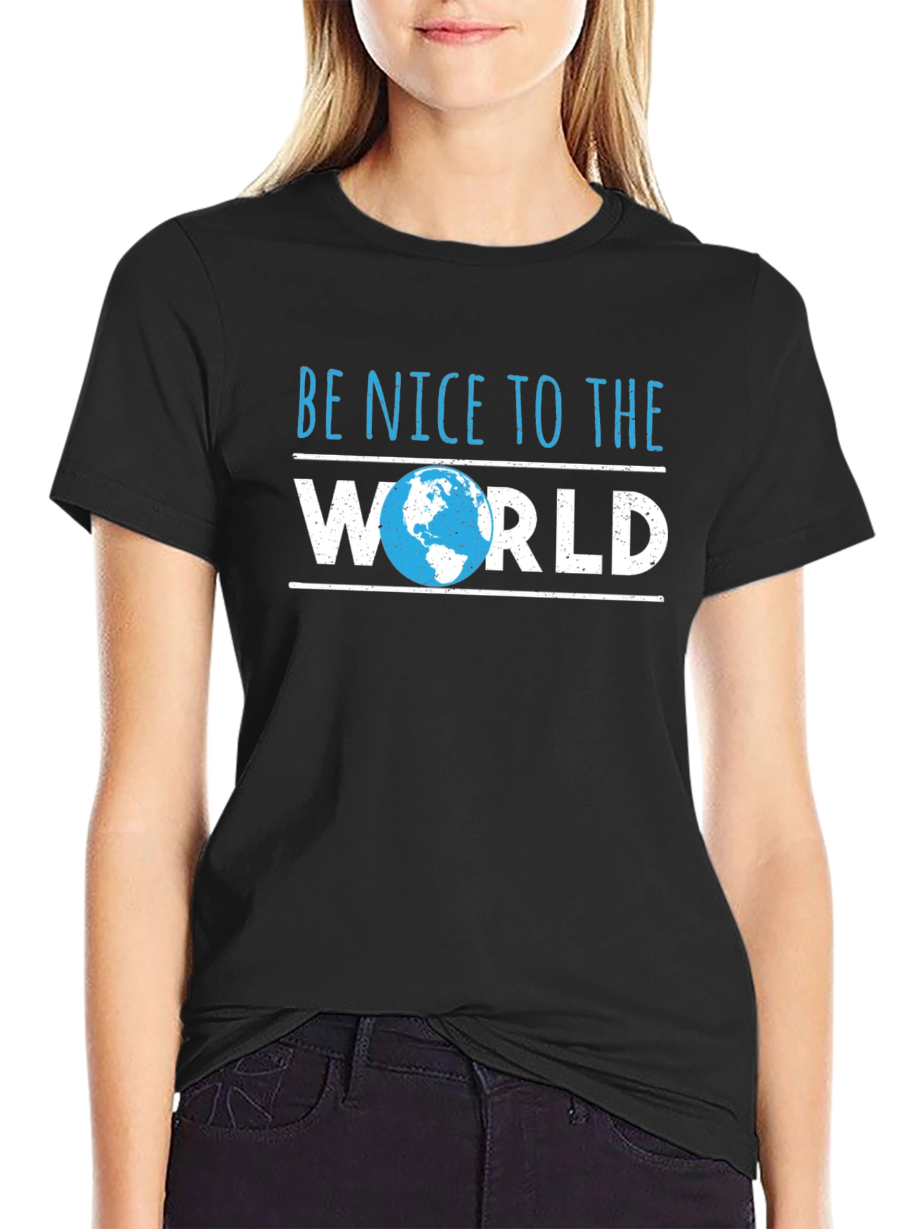 Be Nice to The World Graphic Tee