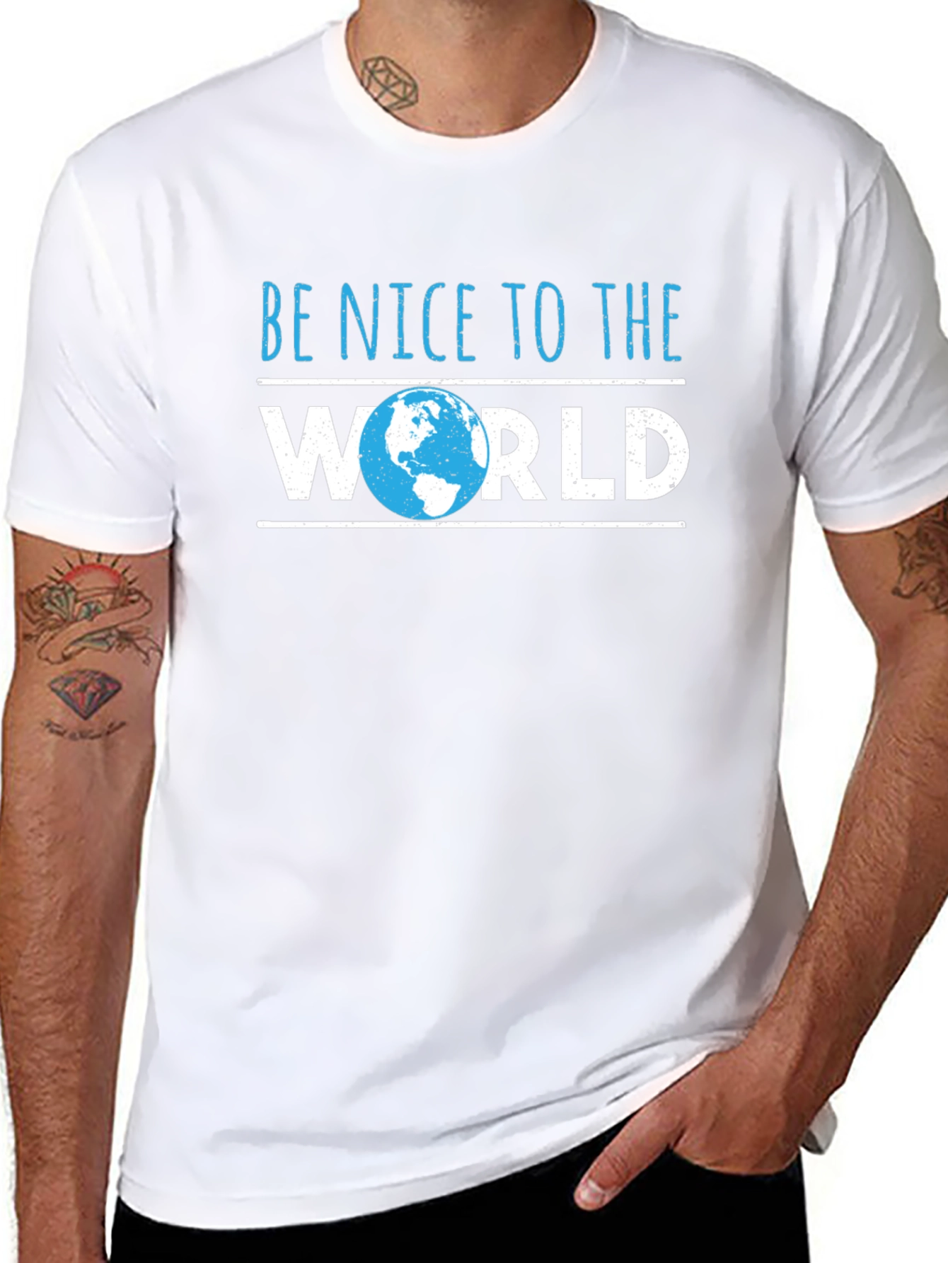 Be Nice to The World Graphic Tee
