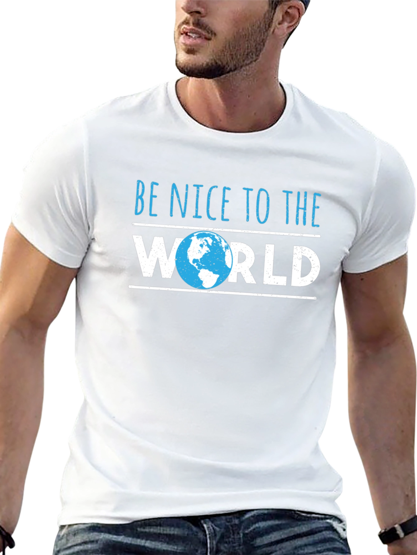 Be Nice to The World Graphic Tee
