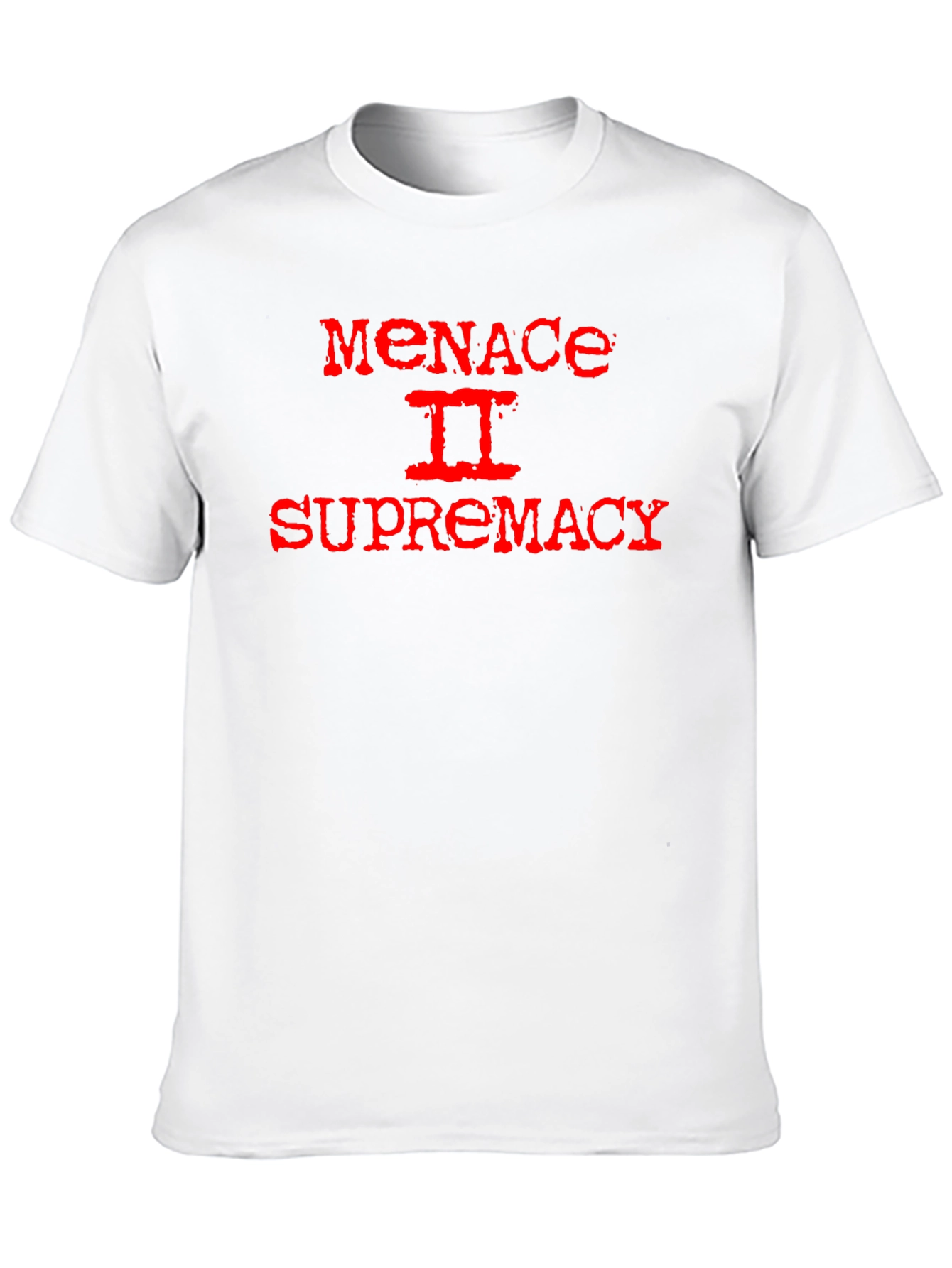 Menace II Supremacy Black Graphic T-Shirt