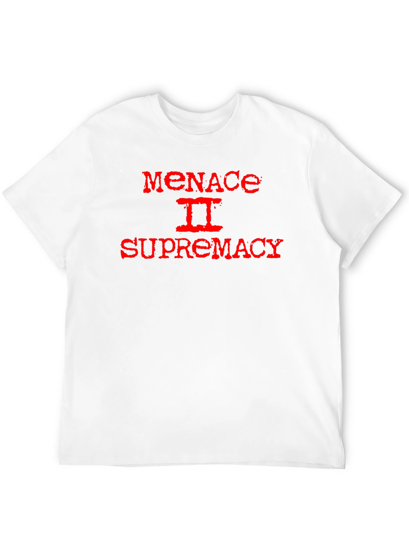 Menace II Supremacy Black Graphic T-Shirt