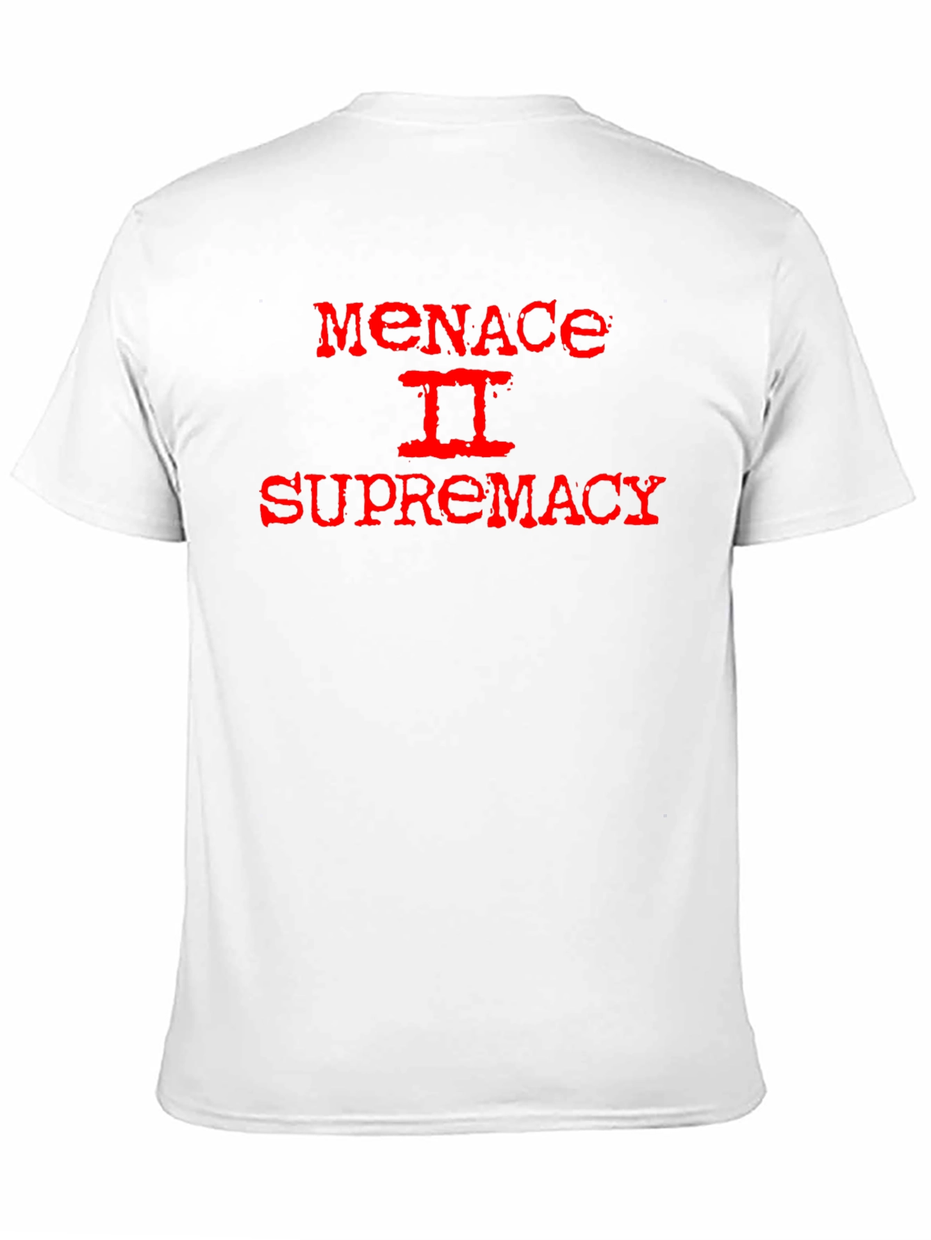 Menace II Supremacy Black Graphic T-Shirt