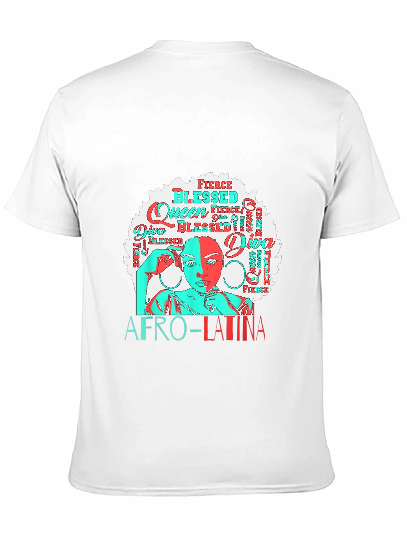 Afro-Latina Queen Graphic Tee