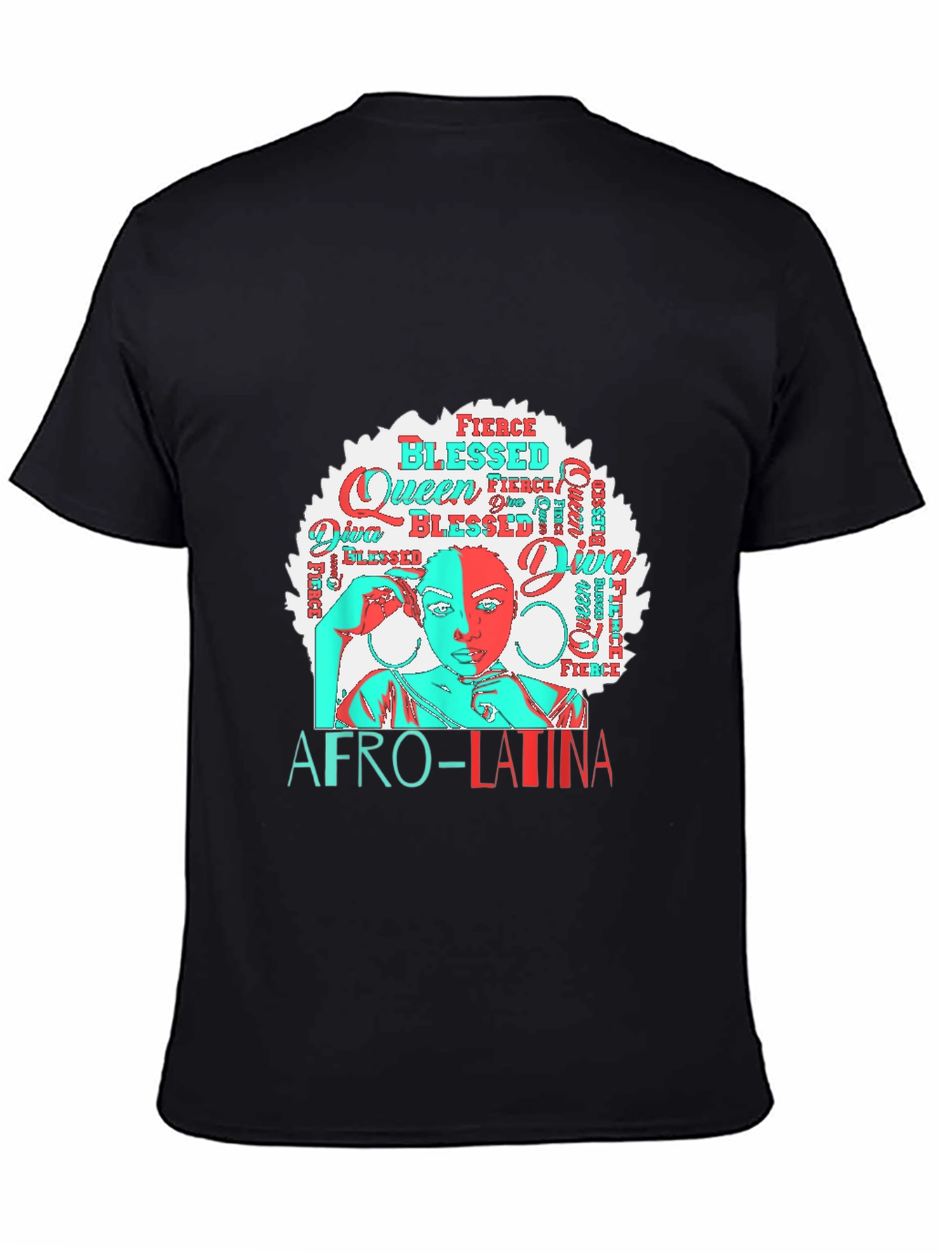 Afro-Latina Queen Graphic Tee