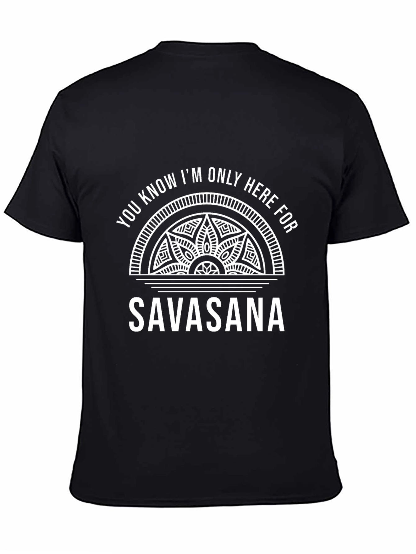 Savasana Yoga T-Shirt - Relax After Workout