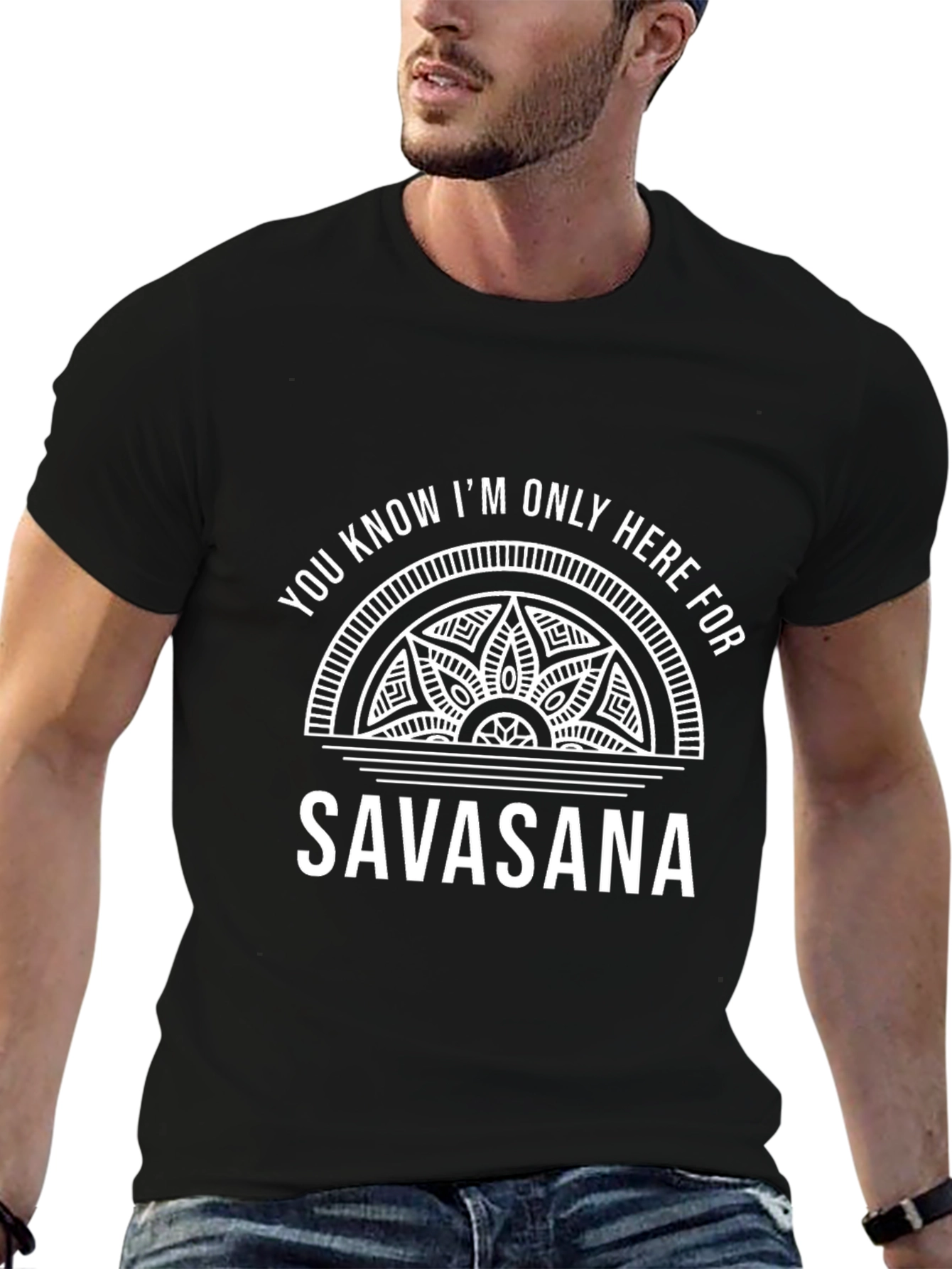 Savasana Yoga T-Shirt - Relax After Workout