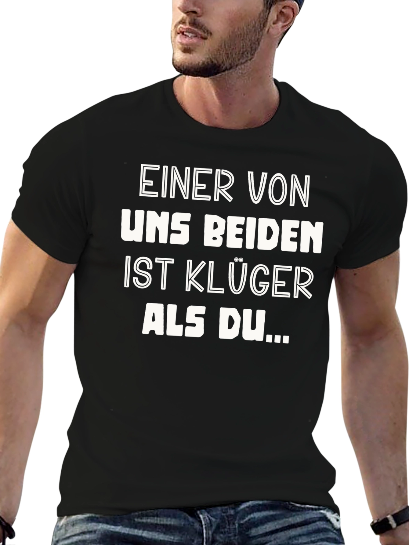 Funny German Slogan T-Shirt: Smarter Than You
