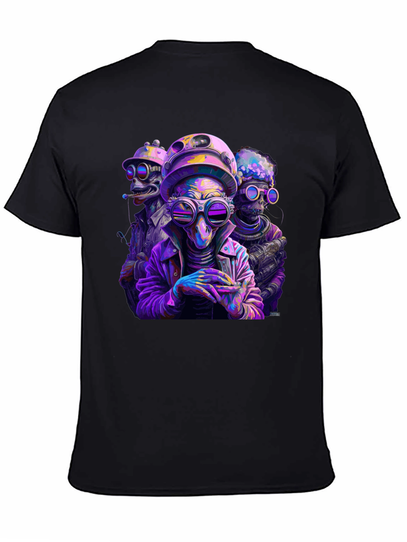 Sci-Fi Alien T-Shirt - Unique Graphic Tee