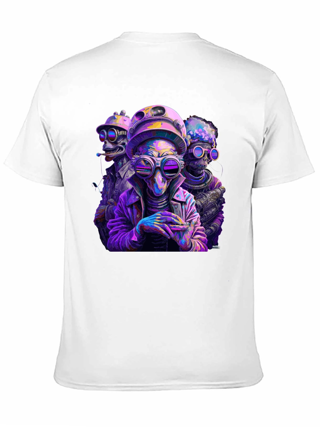 Sci-Fi Alien T-Shirt - Unique Graphic Tee
