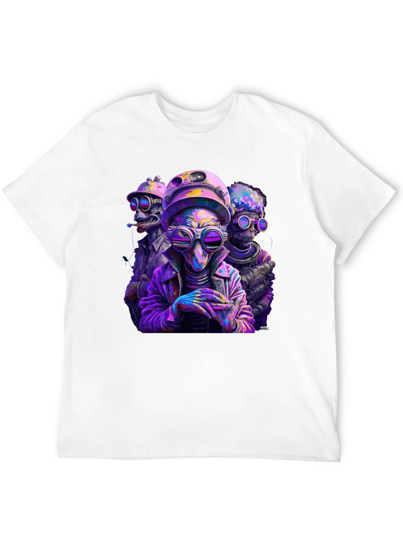 Sci-Fi Alien T-Shirt - Unique Graphic Tee