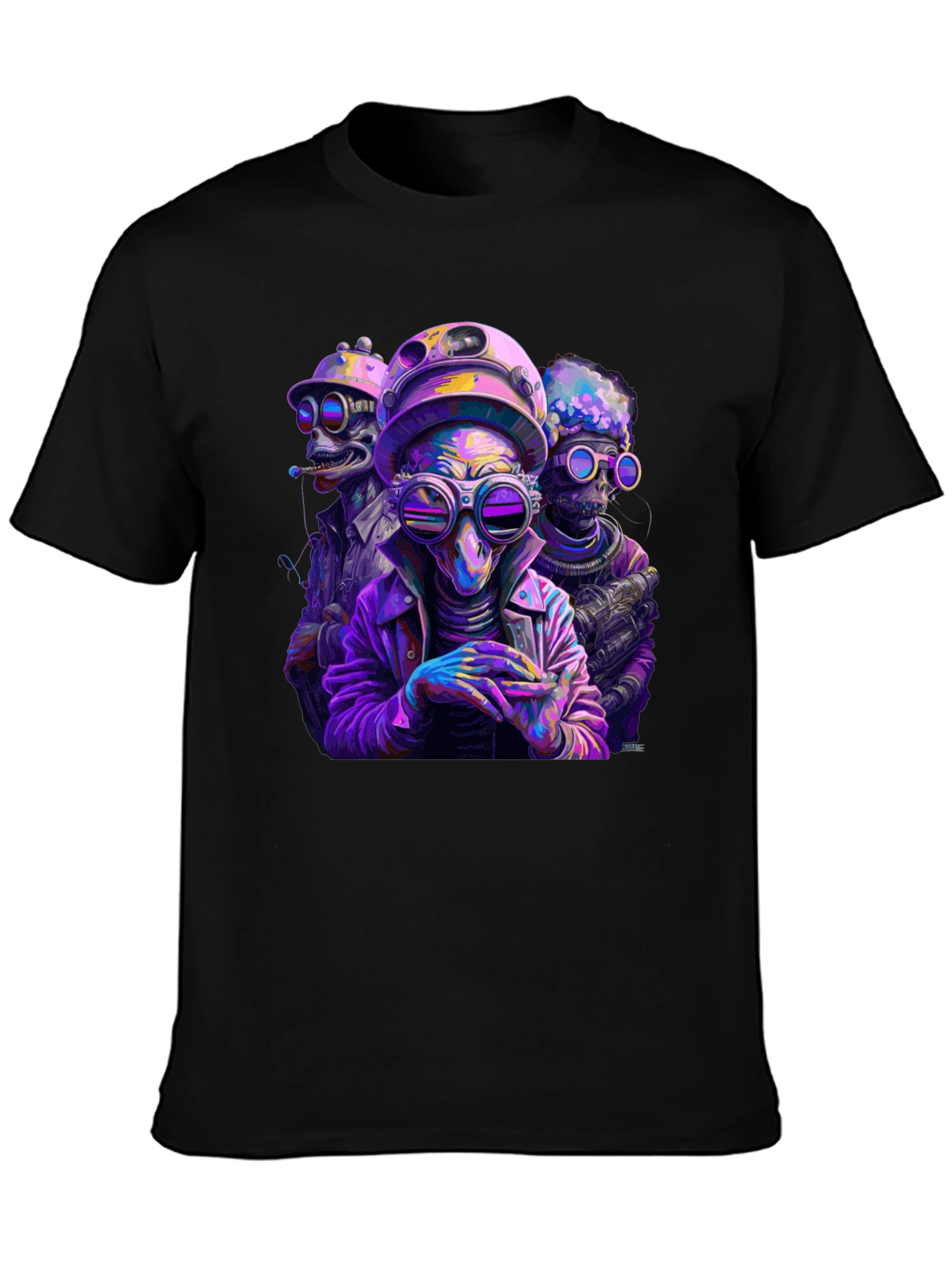 Sci-Fi Alien T-Shirt - Unique Graphic Tee