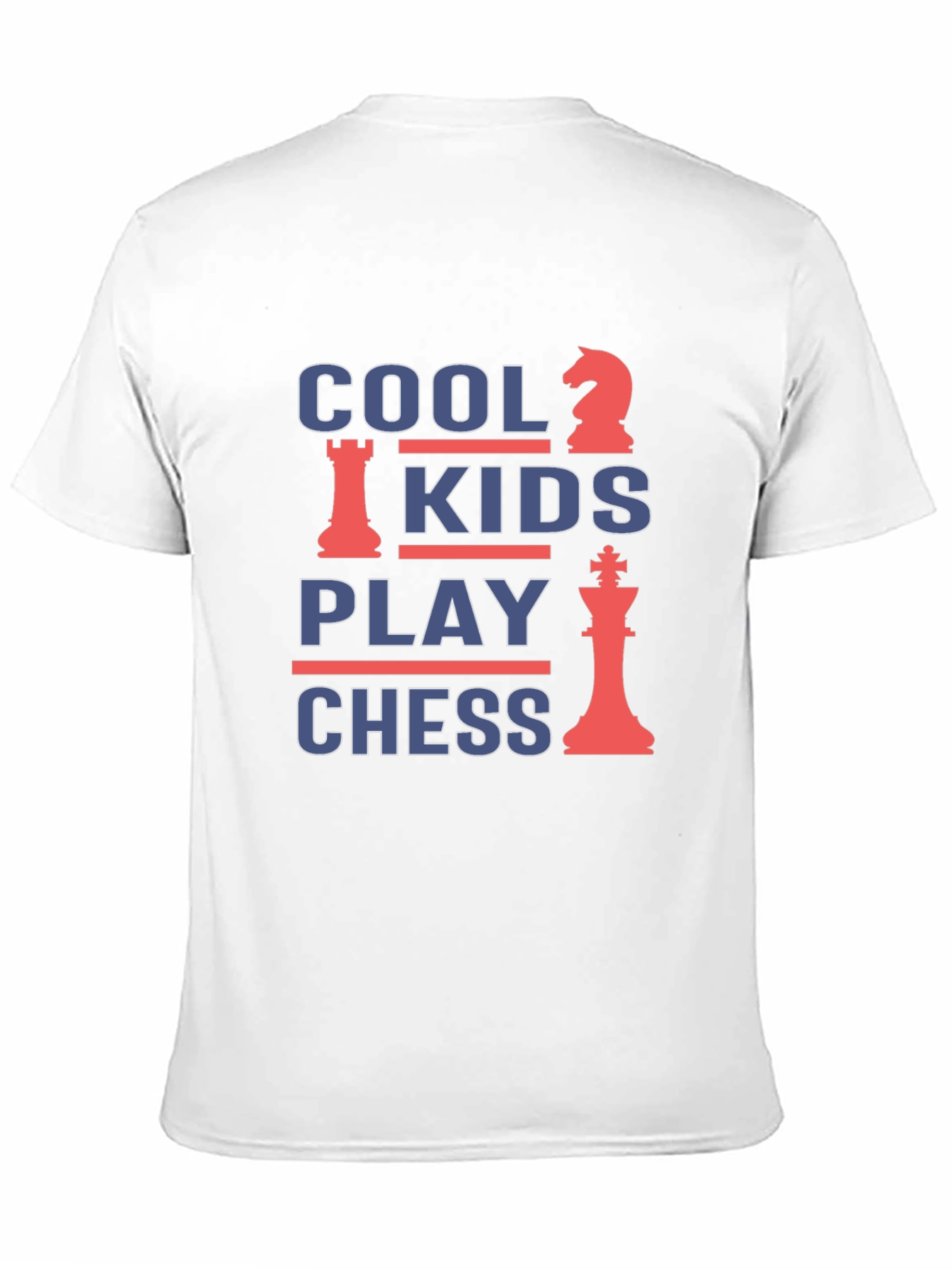Cool Kids Play Chess Graphic T-Shirt