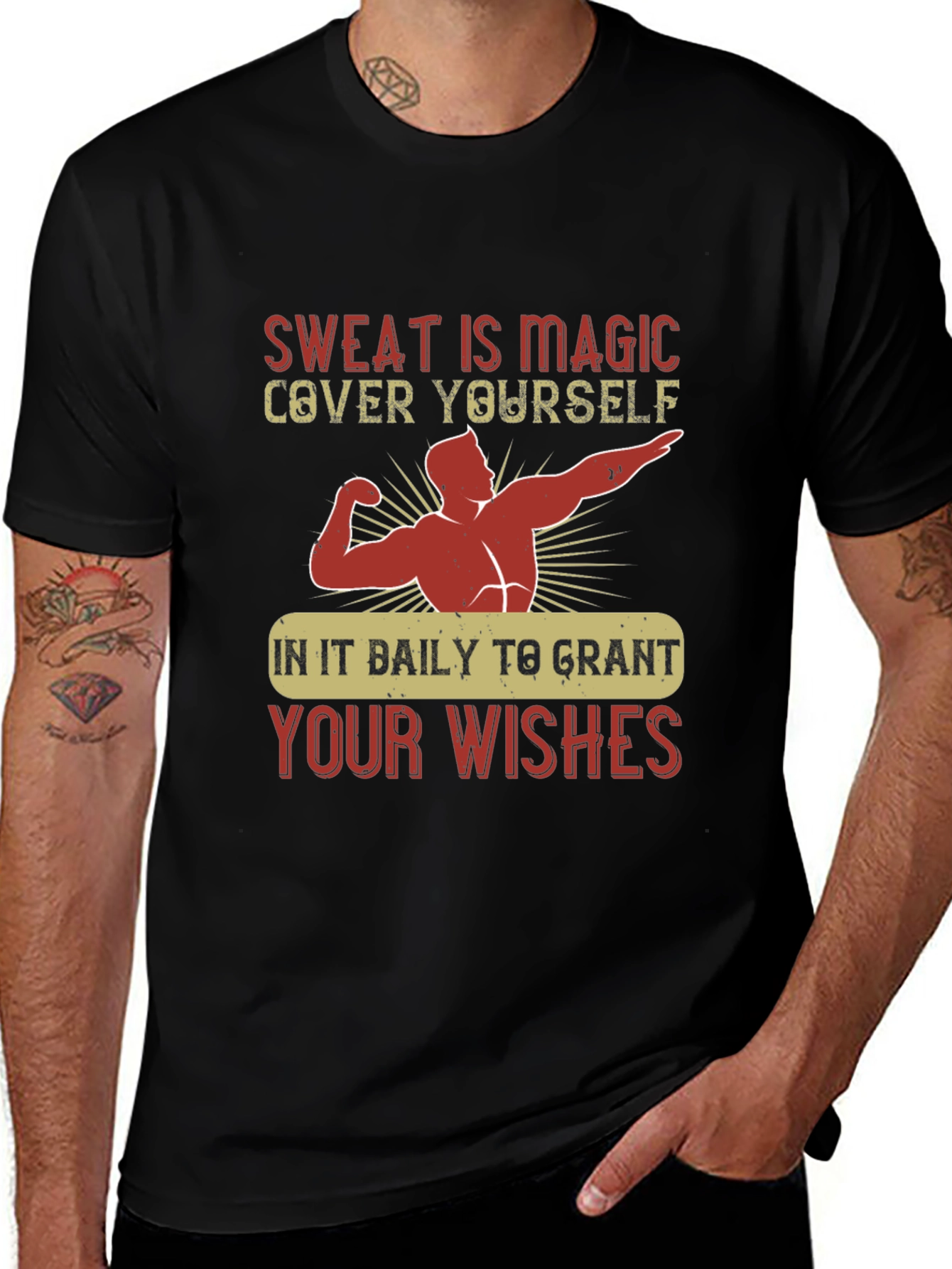 Sweat is Magic T-Shirt - Gym Motivation