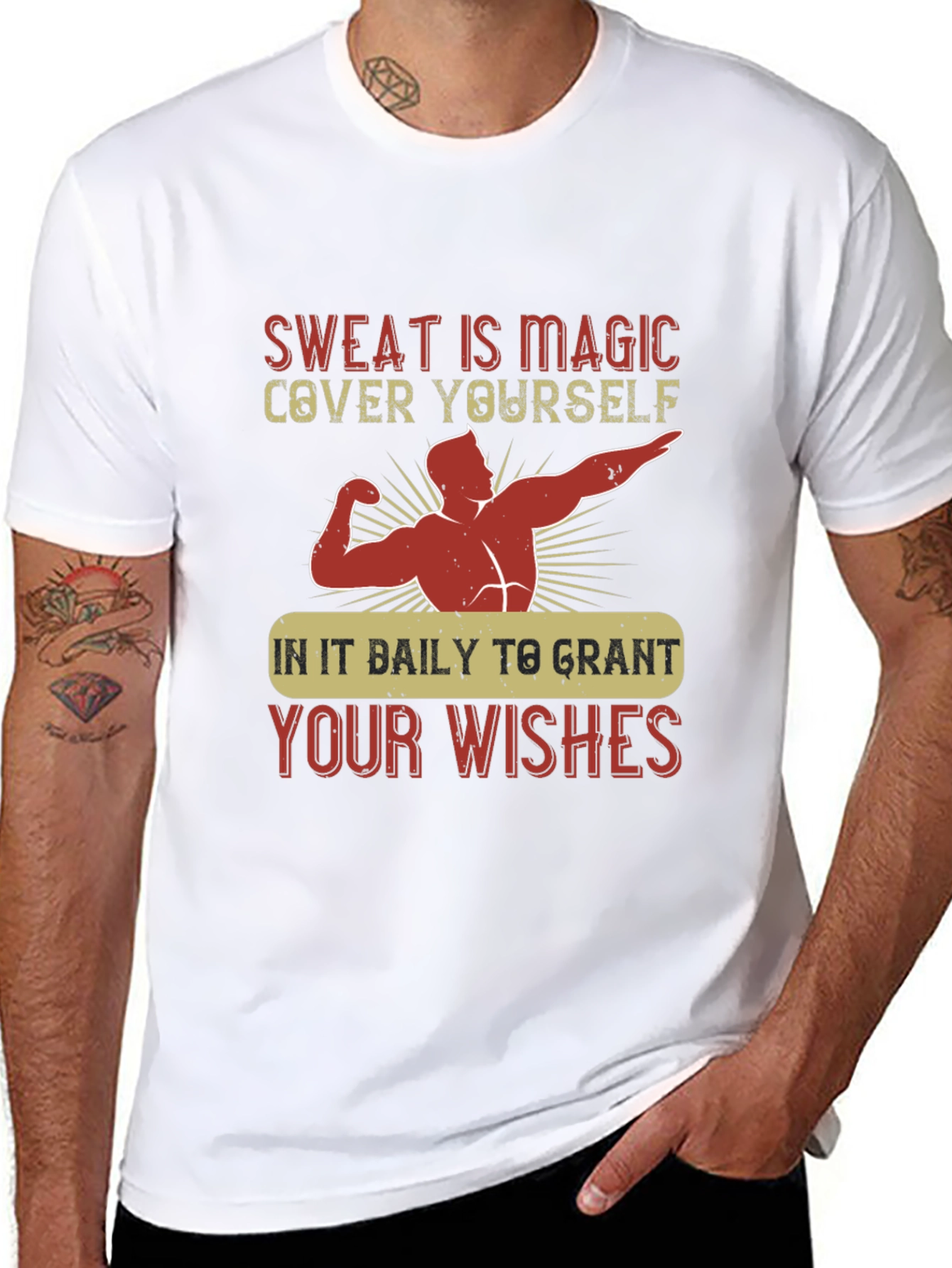 Sweat is Magic T-Shirt - Gym Motivation