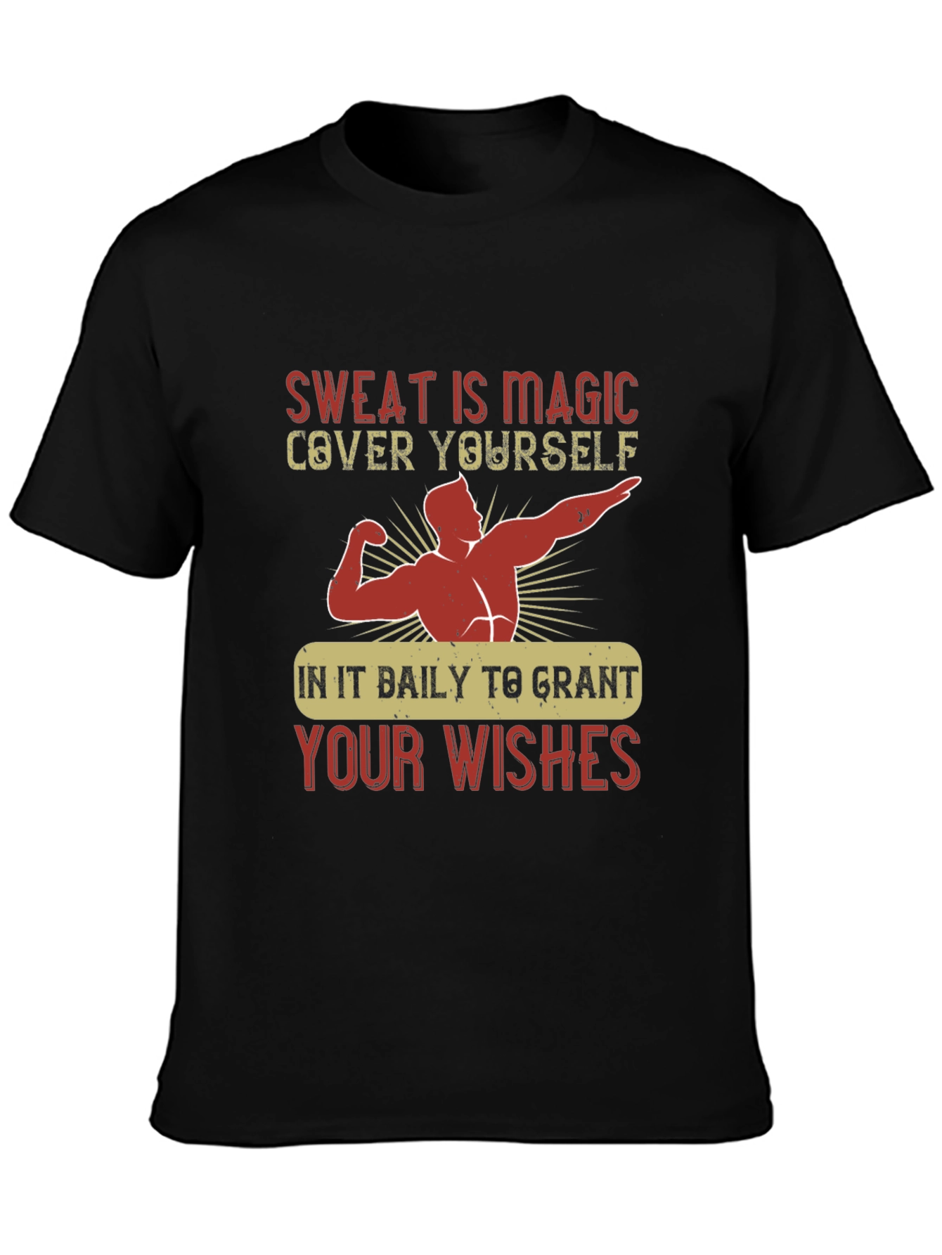 Sweat is Magic T-Shirt - Gym Motivation