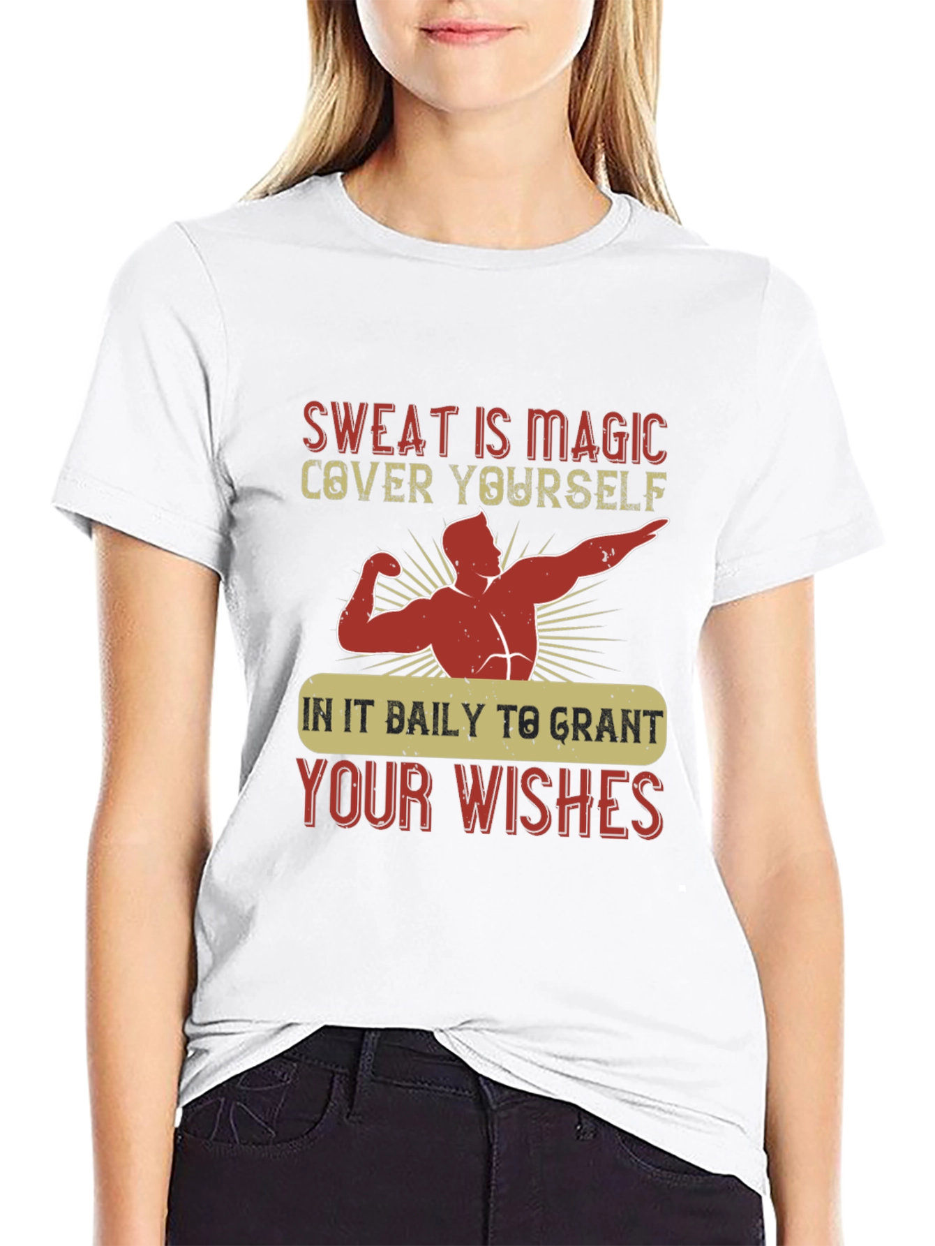 Sweat is Magic T-Shirt - Gym Motivation