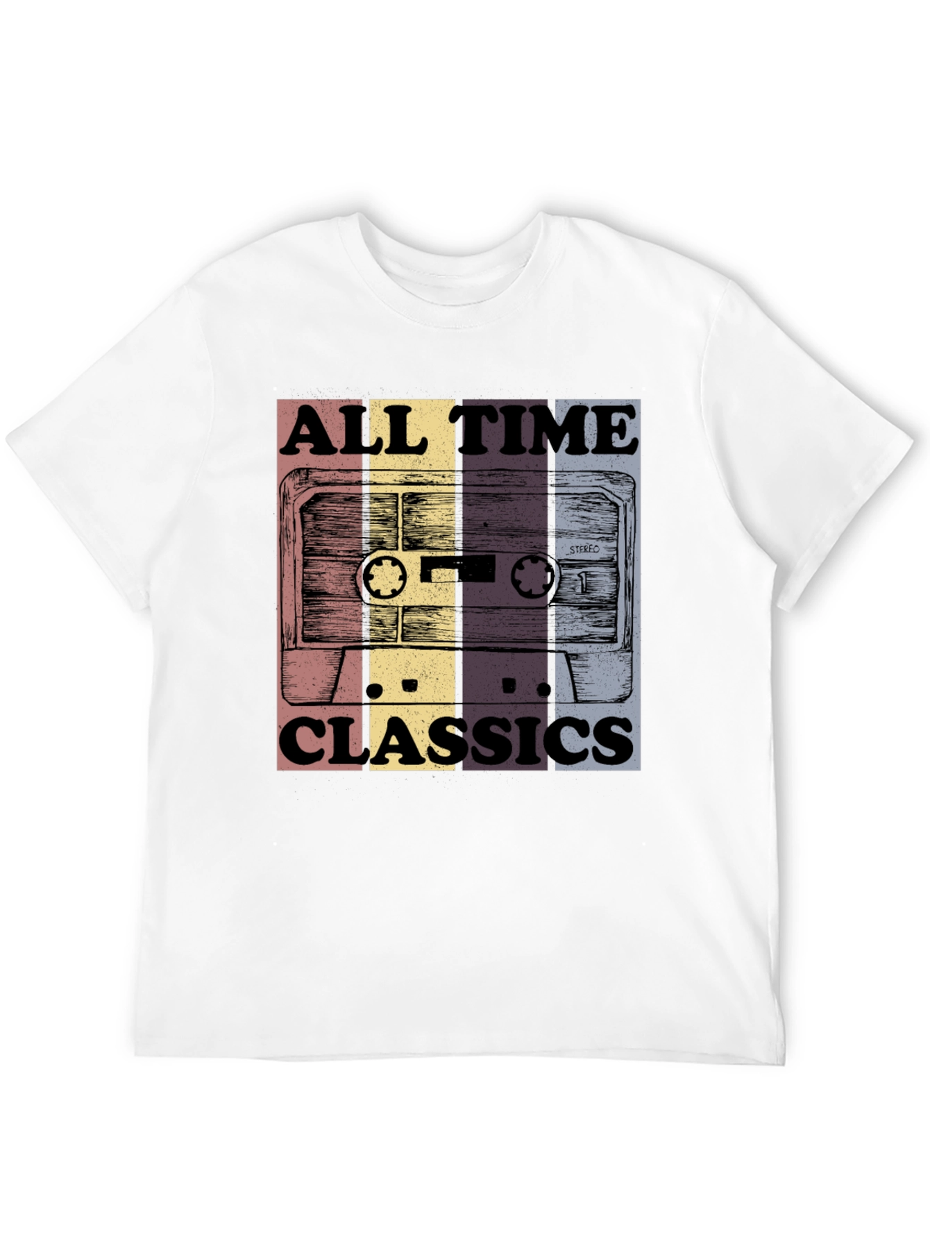 All Time Classics Retro Cassette Tape T-Shirt