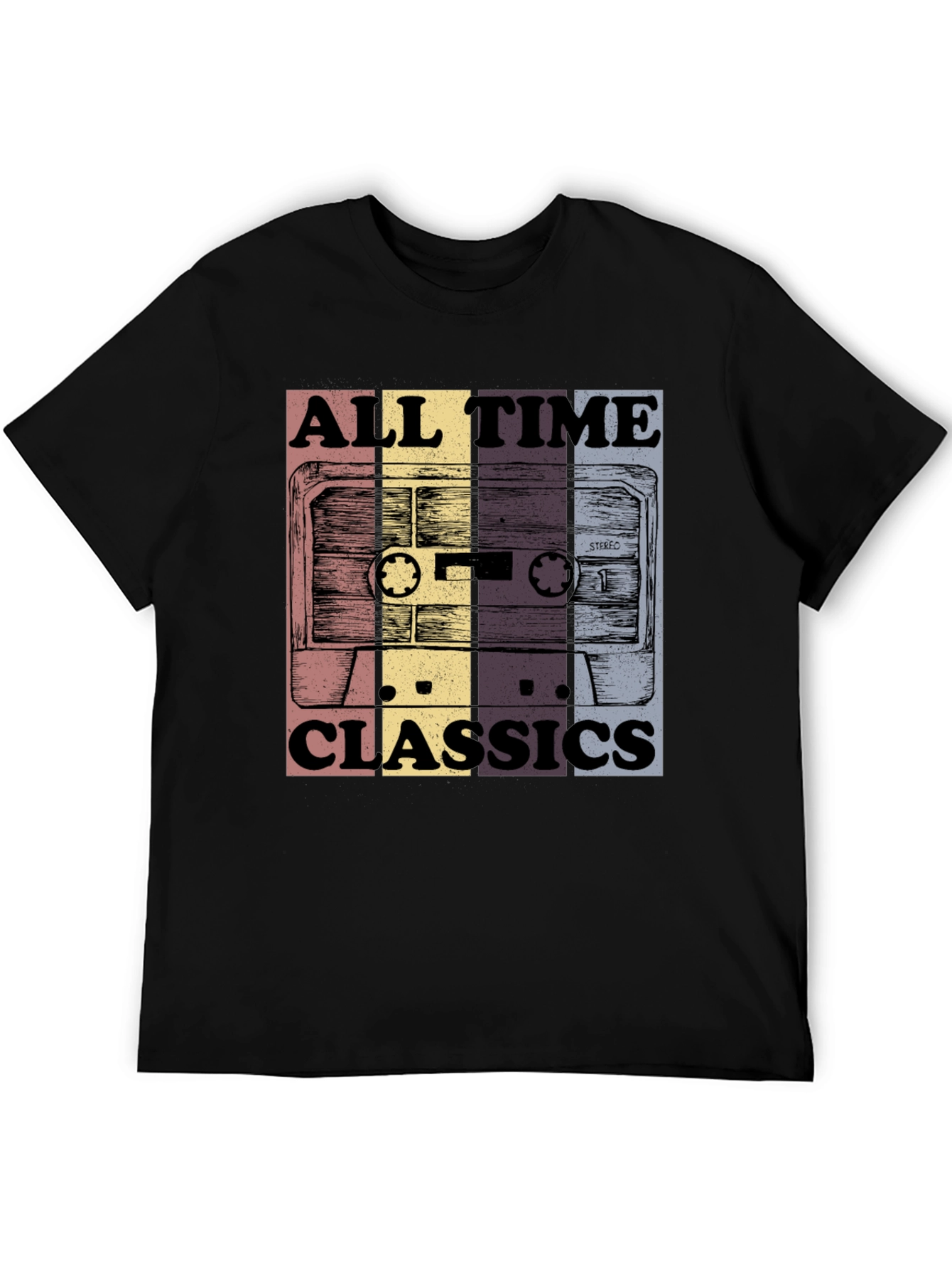 All Time Classics Retro Cassette Tape T-Shirt