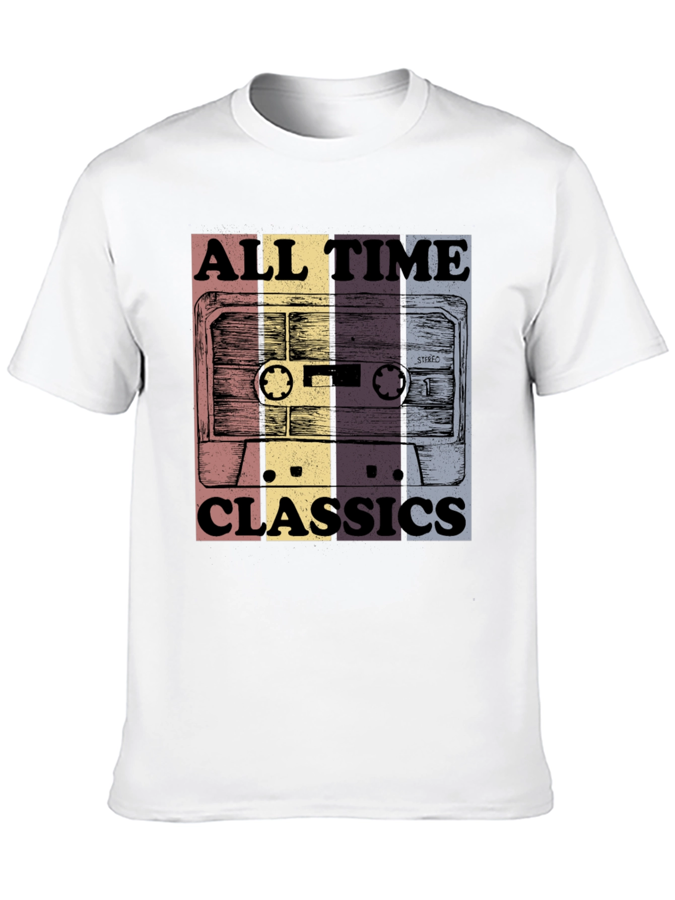 All Time Classics Retro Cassette Tape T-Shirt