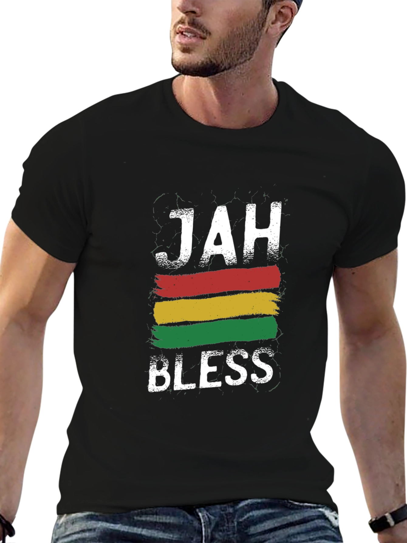 Jah Bless Rastafarian T-Shirt