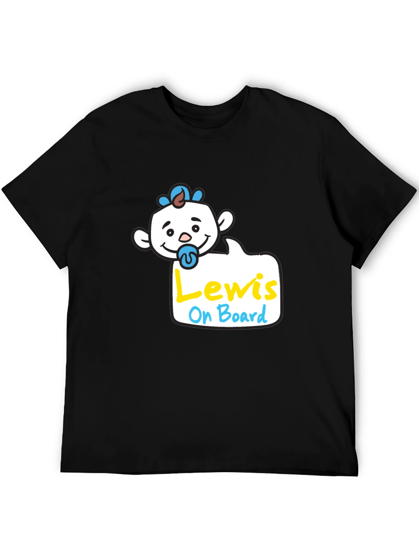Lewis On Board Baby Tee - Unisex