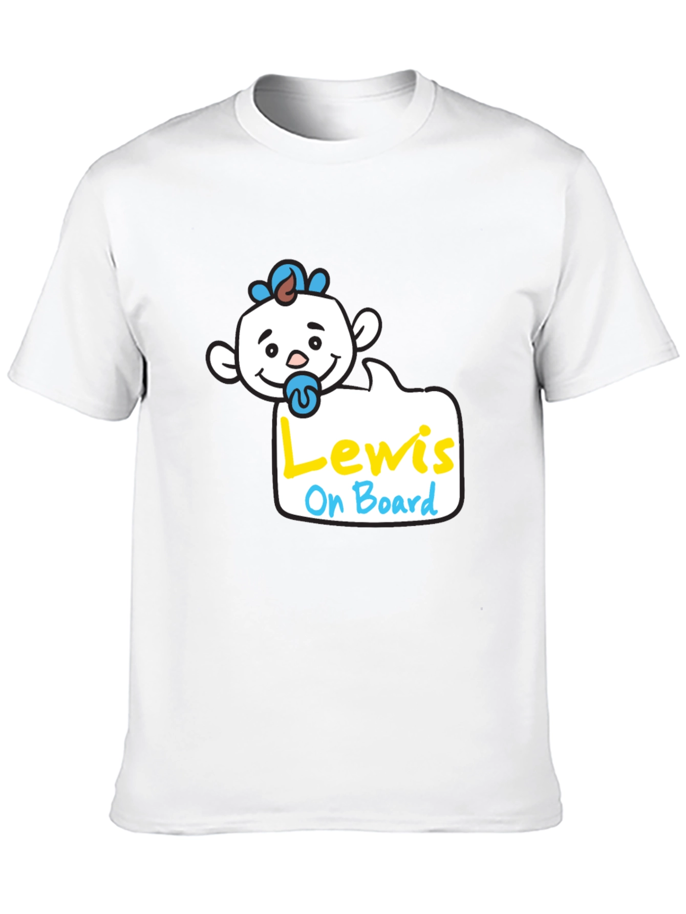 Lewis On Board Baby Tee - Unisex
