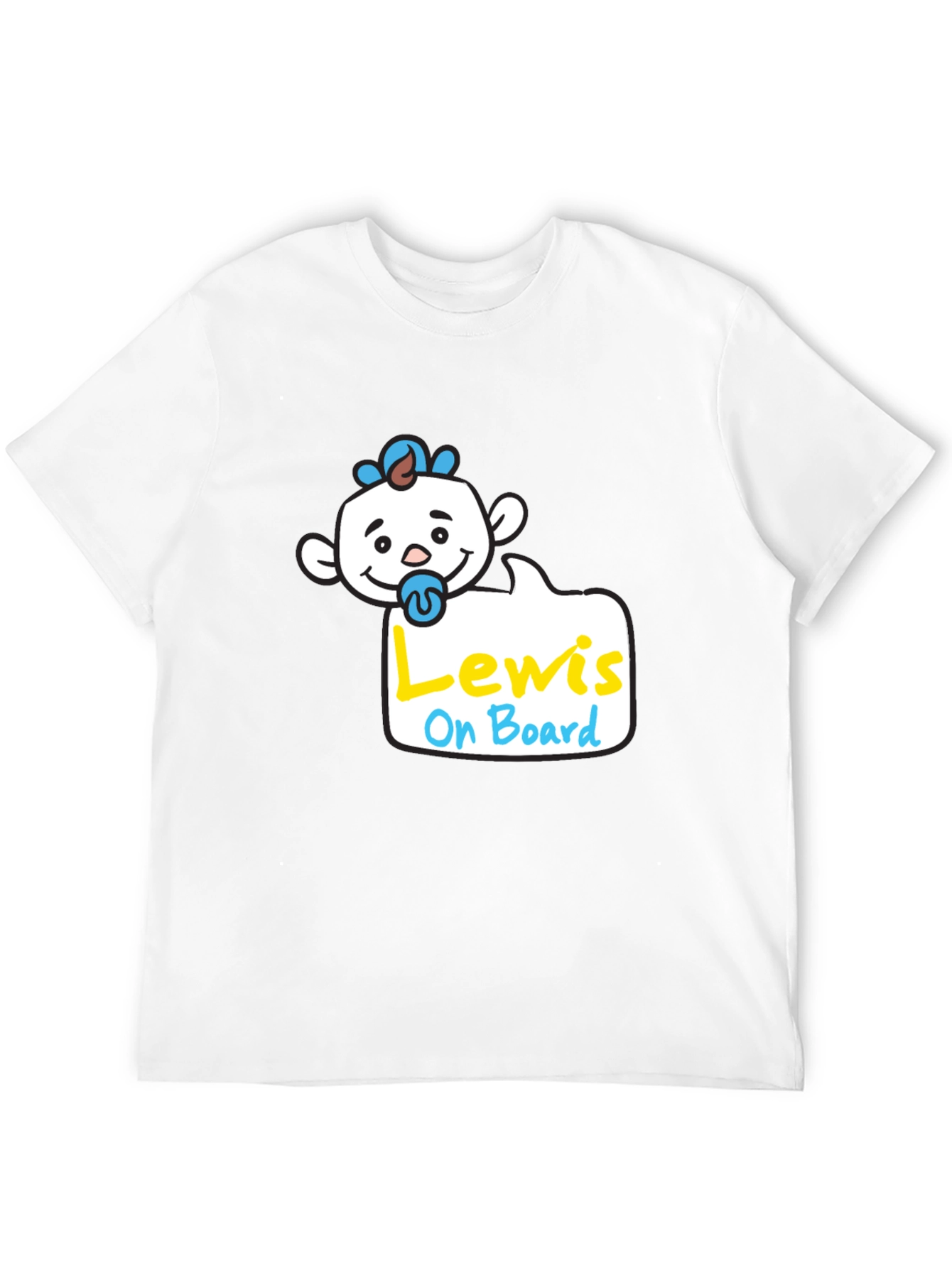 Lewis On Board Baby Tee - Unisex