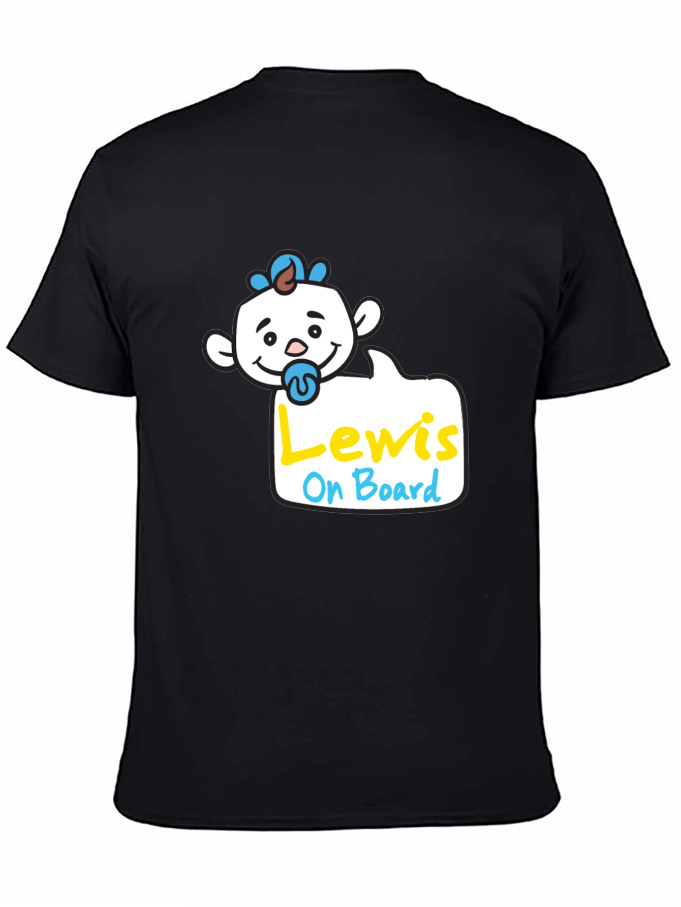 Lewis On Board Baby Tee - Unisex