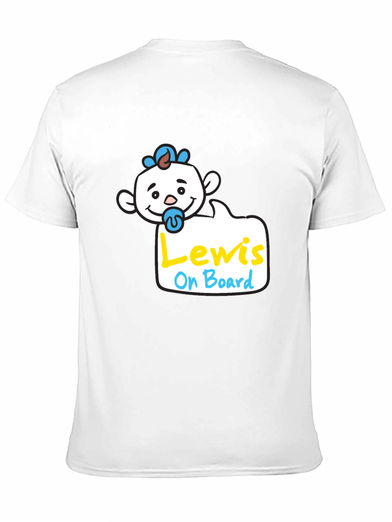 Lewis On Board Baby Tee - Unisex