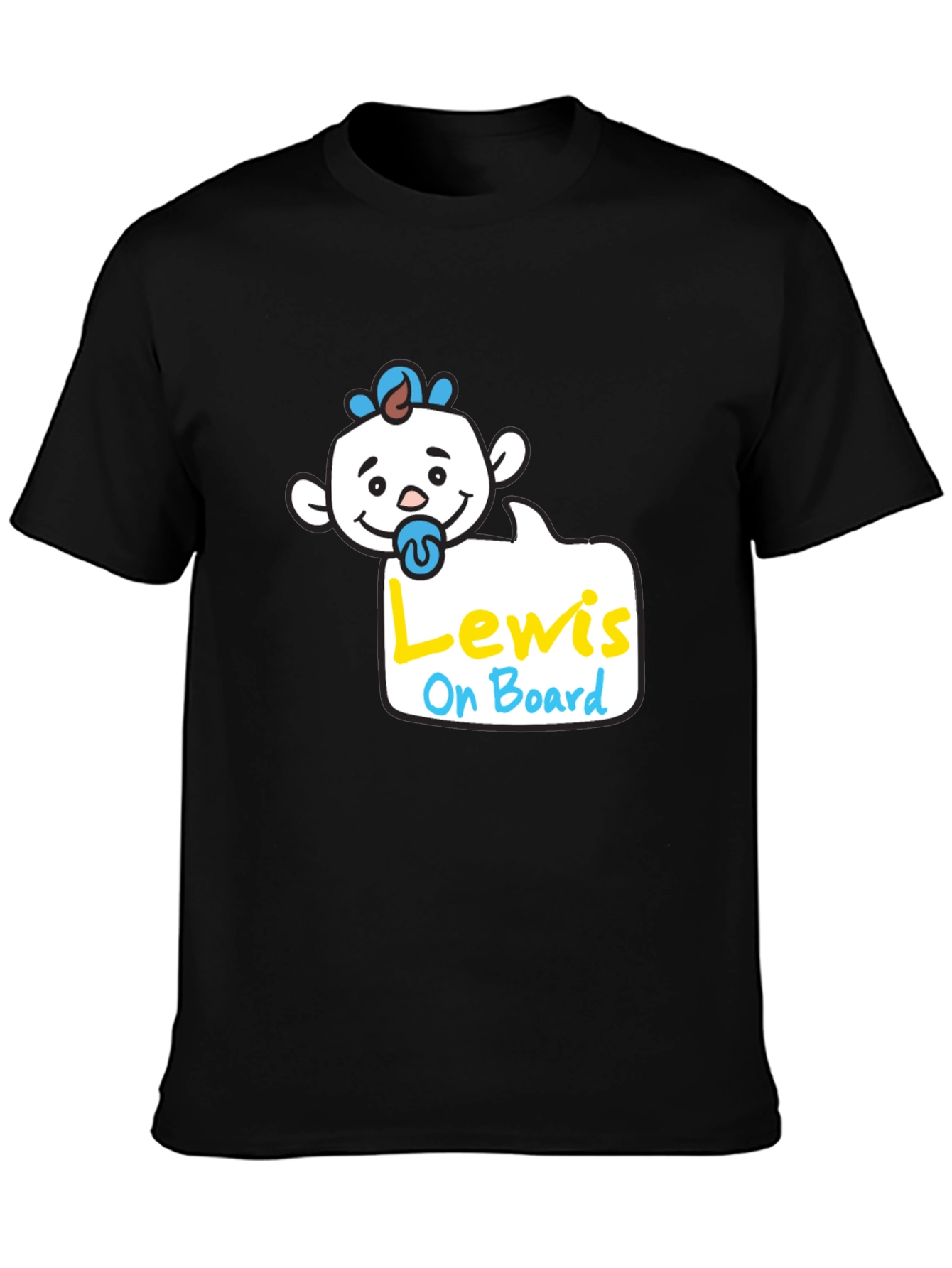 Lewis On Board Baby Tee - Unisex