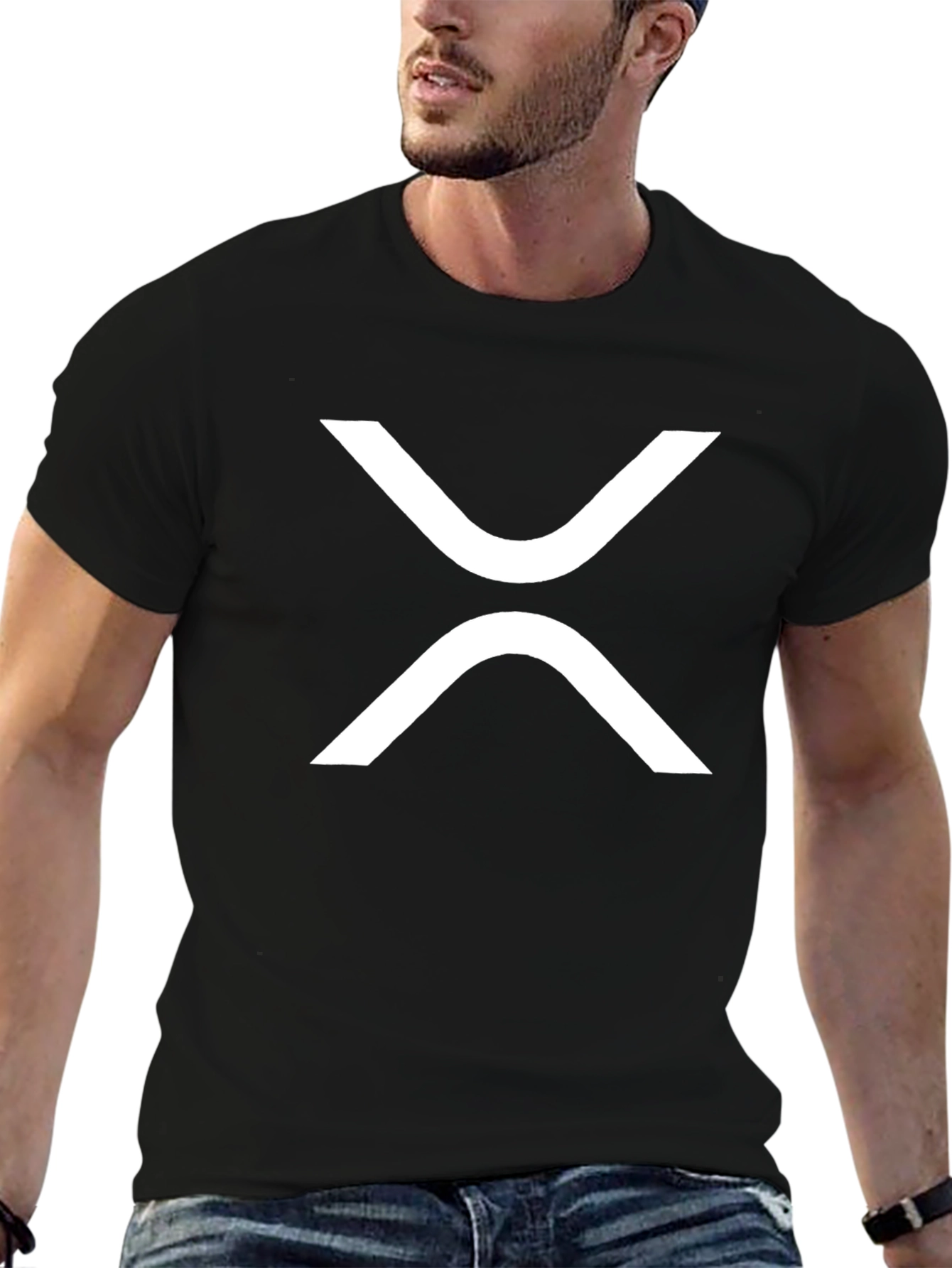Ripple XRP Crypto T-Shirt - Black