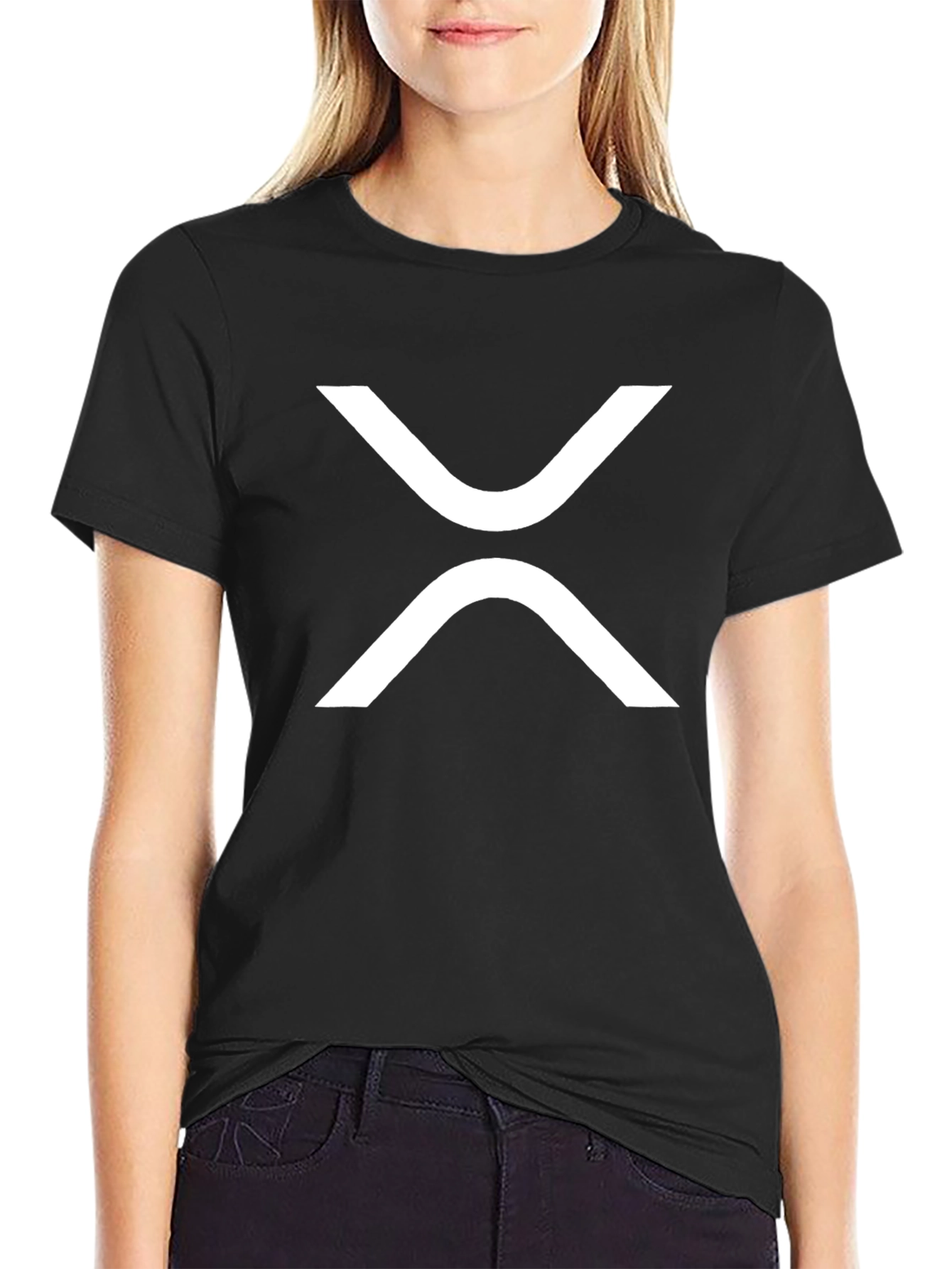 Ripple XRP Crypto T-Shirt - Black