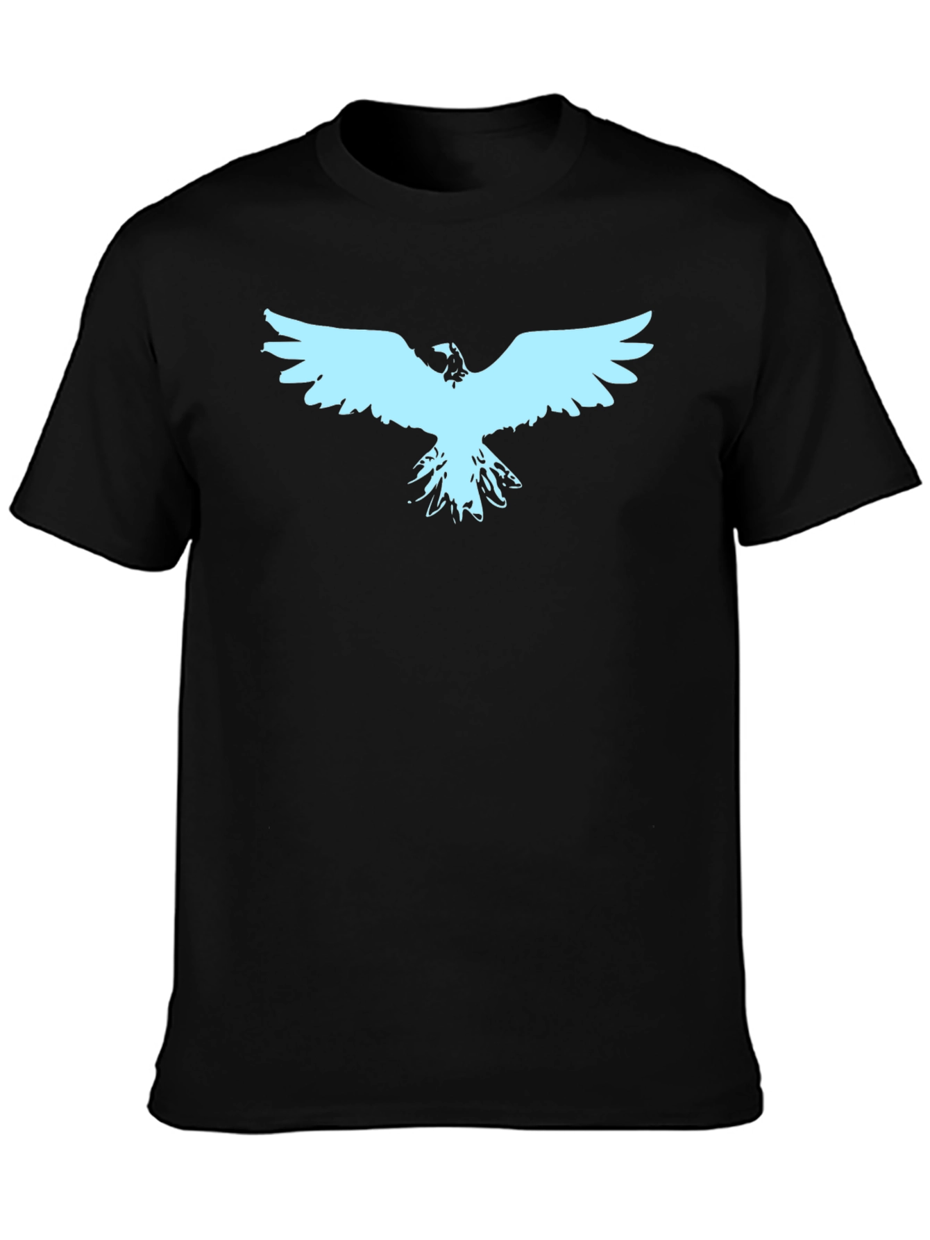 Black Eagle Graphic Tee - Stylish Mens Casual Wear