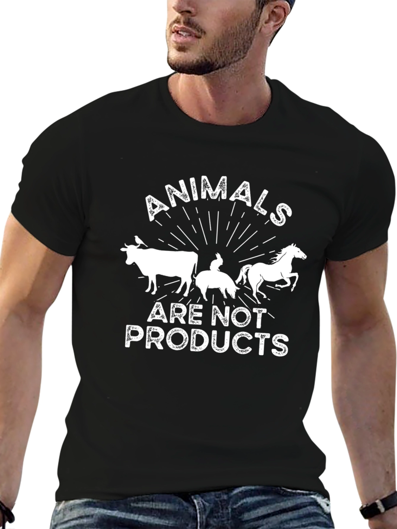 Animals Are Not Products Graphic Tee