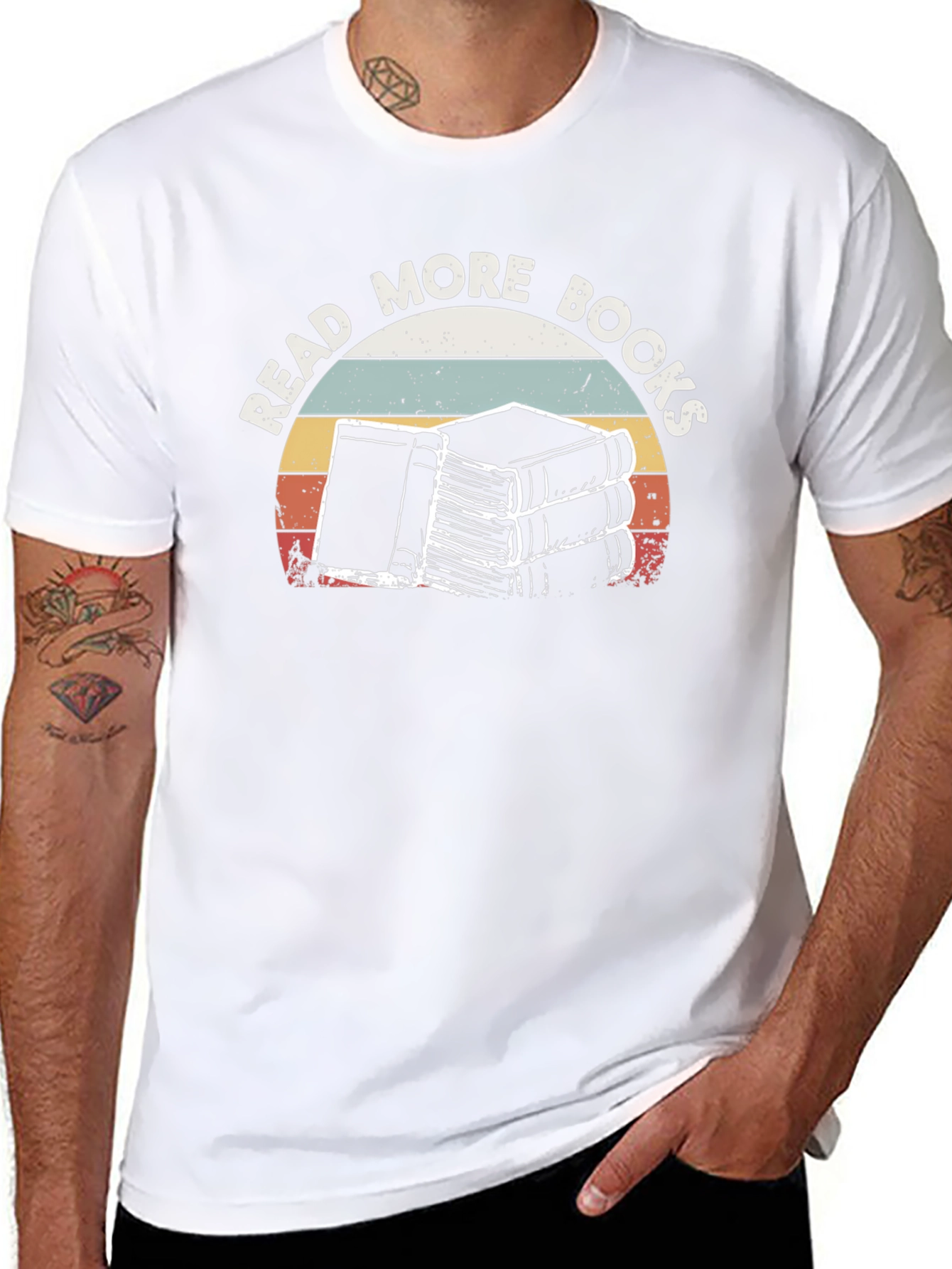 Read More Books Retro Graphic T-Shirt
