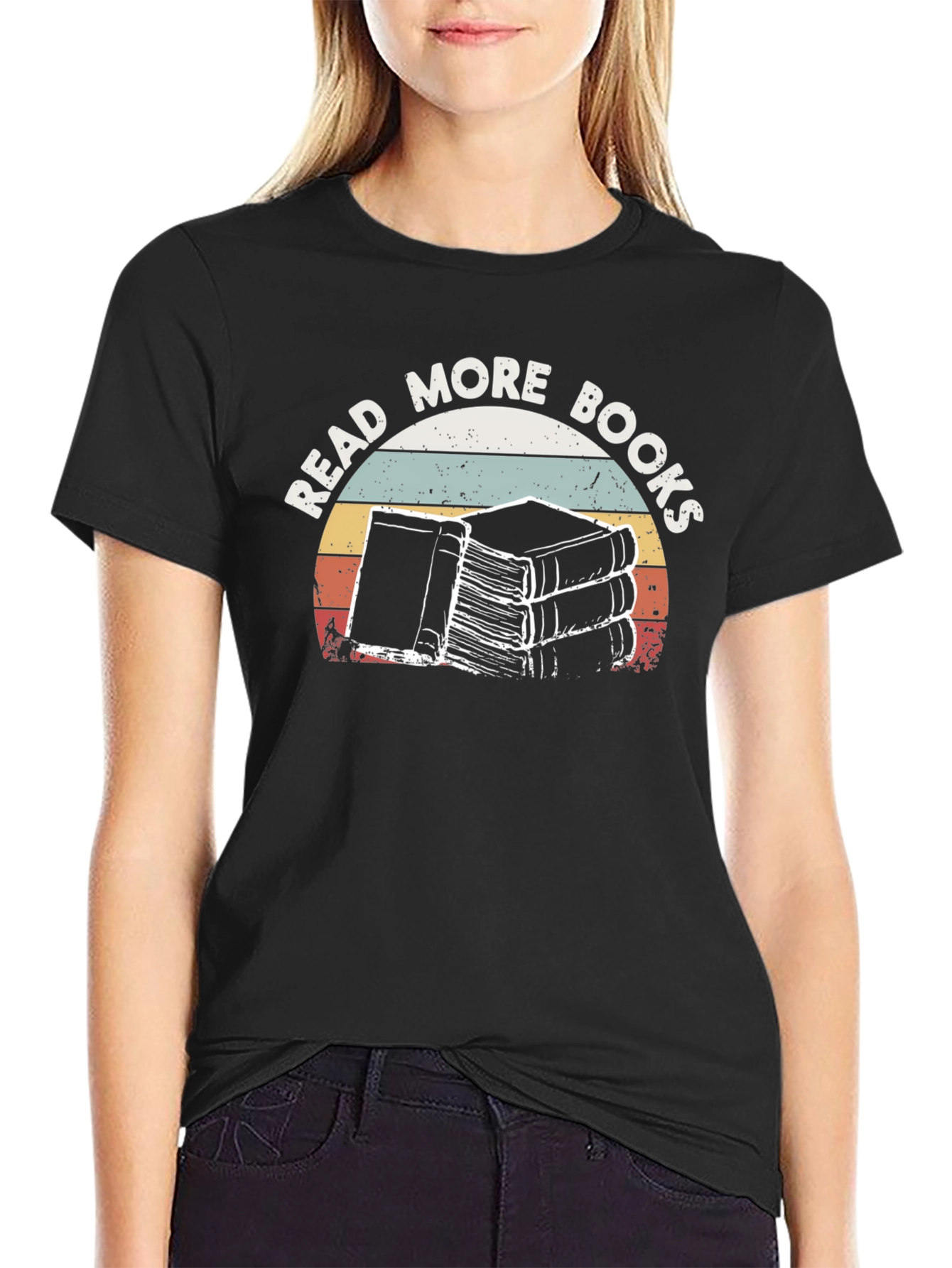 Read More Books Retro Graphic T-Shirt