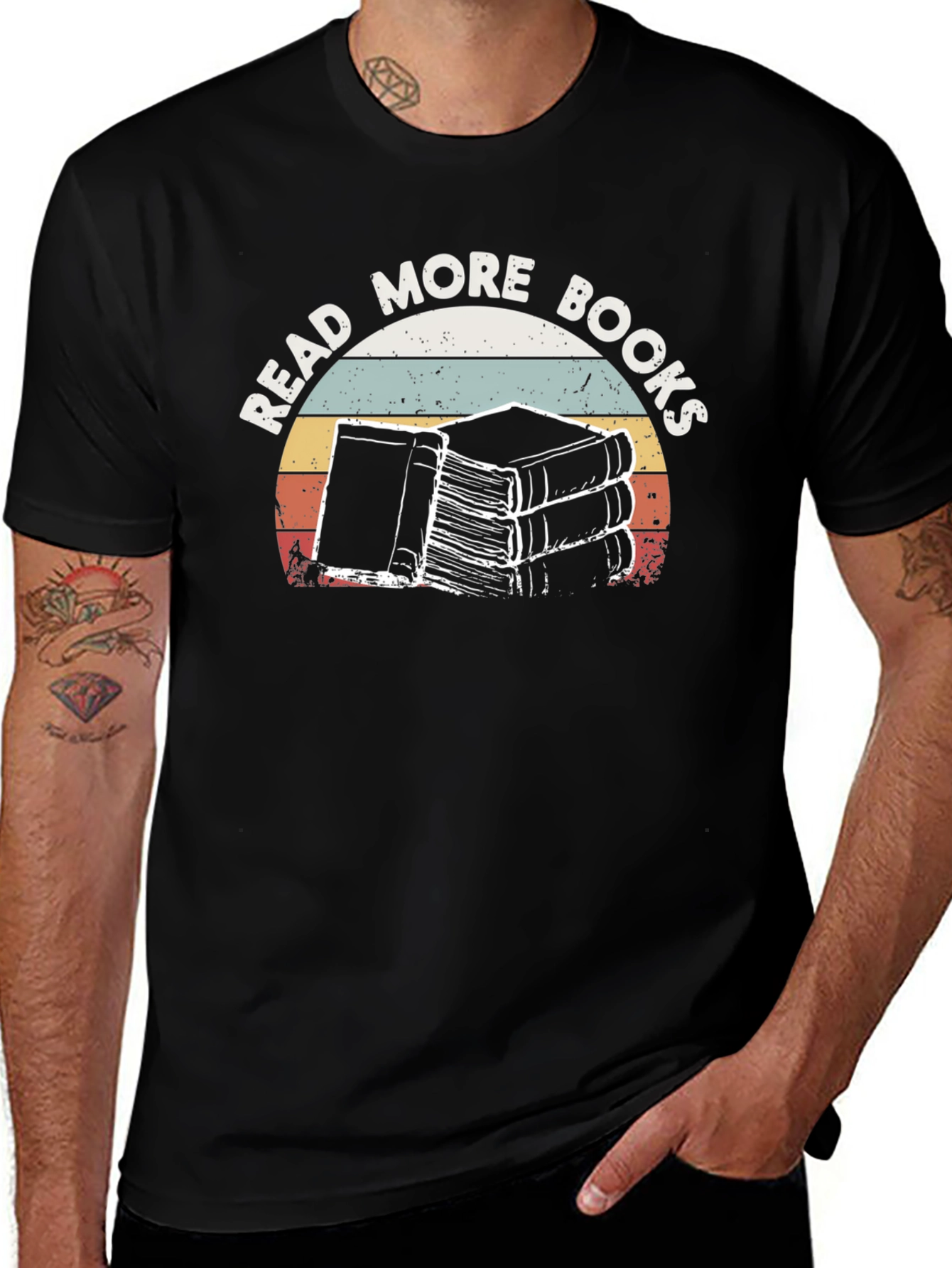 Read More Books Retro Graphic T-Shirt