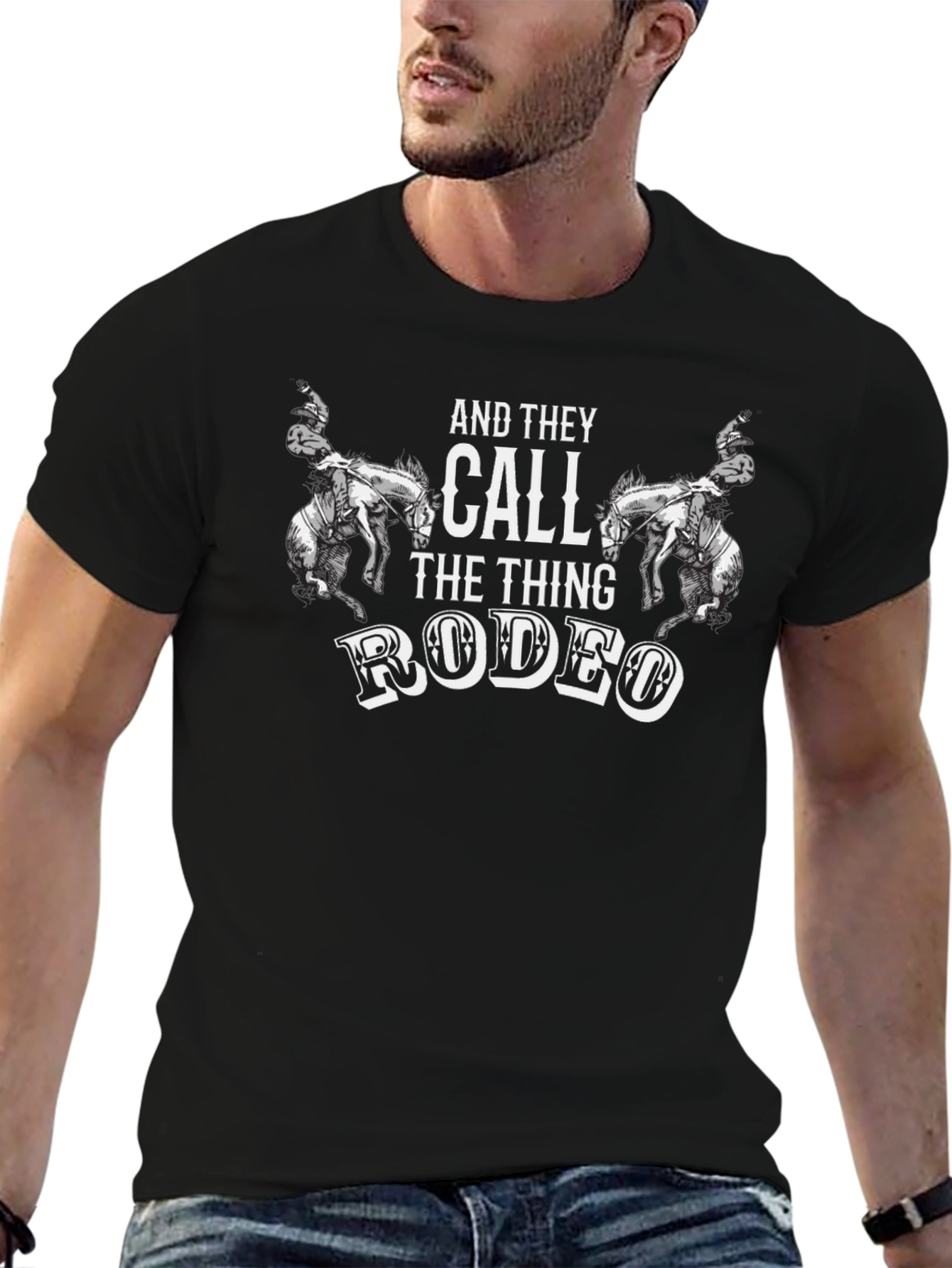 Rodeo Graphic T-Shirt - Western Style