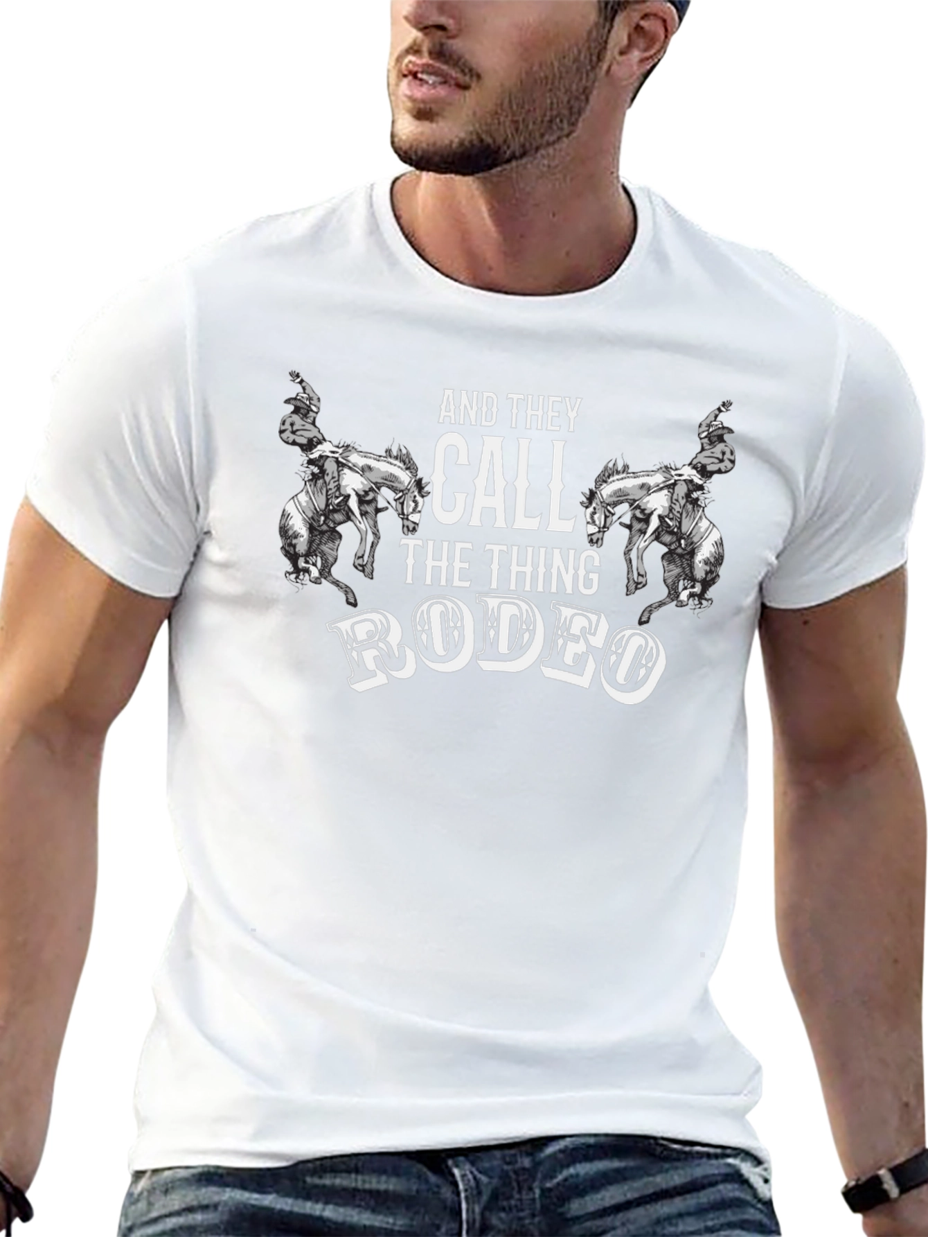 Rodeo Graphic T-Shirt - Western Style