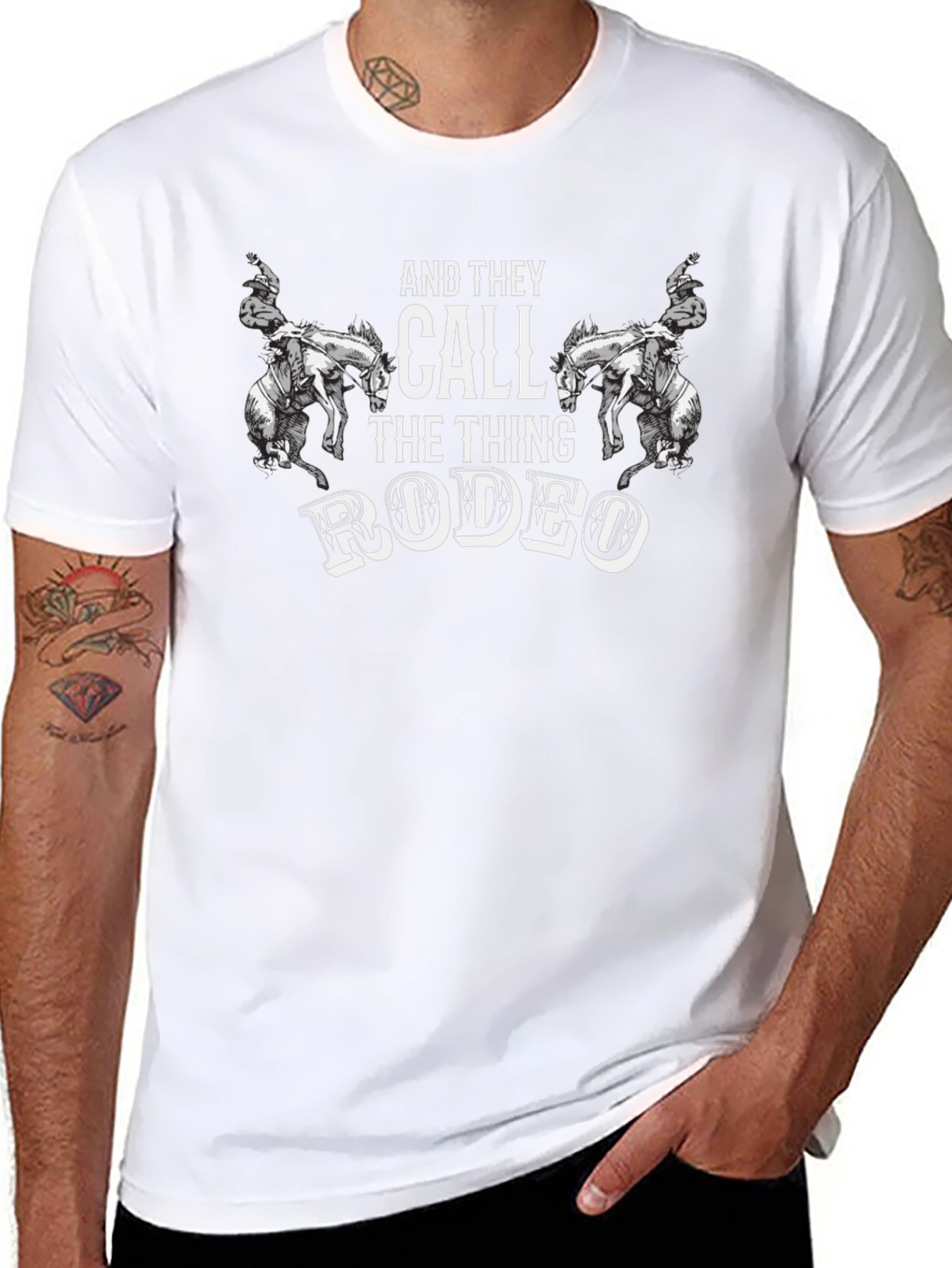 Rodeo Graphic T-Shirt - Western Style