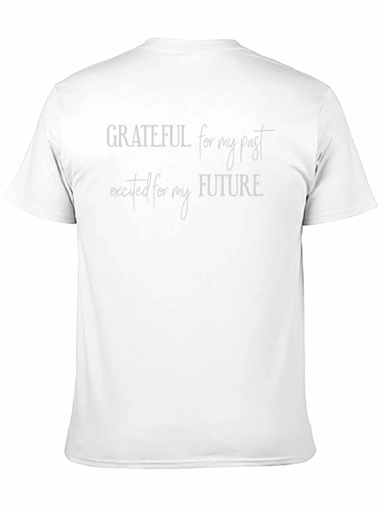 Grateful Past Excited Future Graphic Tee