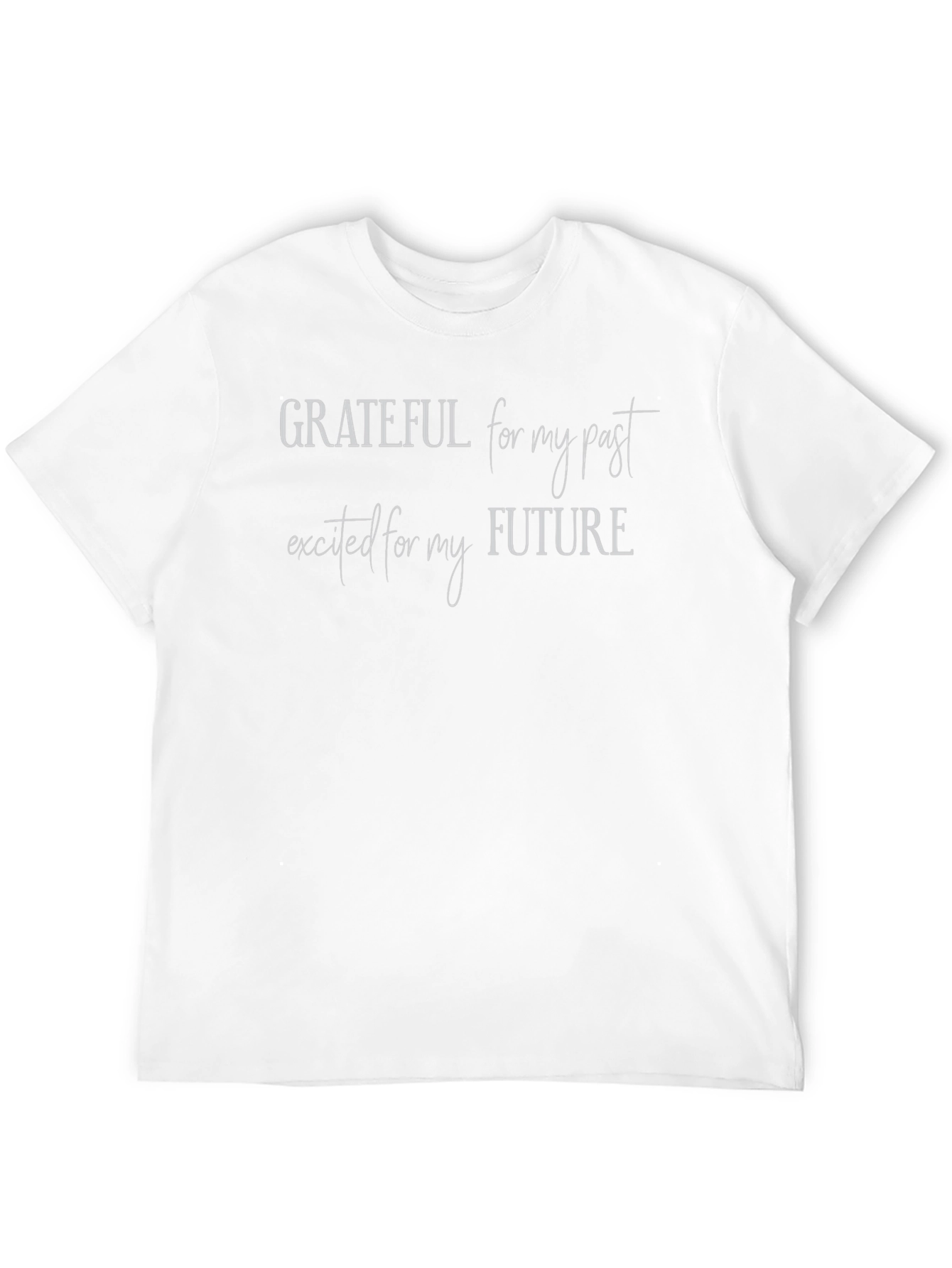 Grateful Past Excited Future Graphic Tee