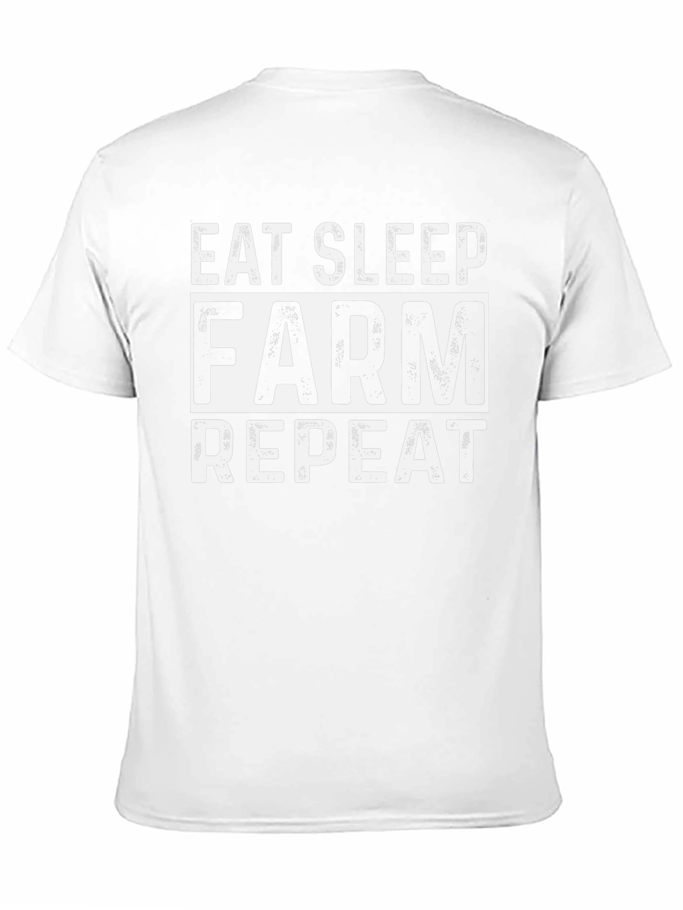 Eat Sleep Farm Repeat Graphic Tee