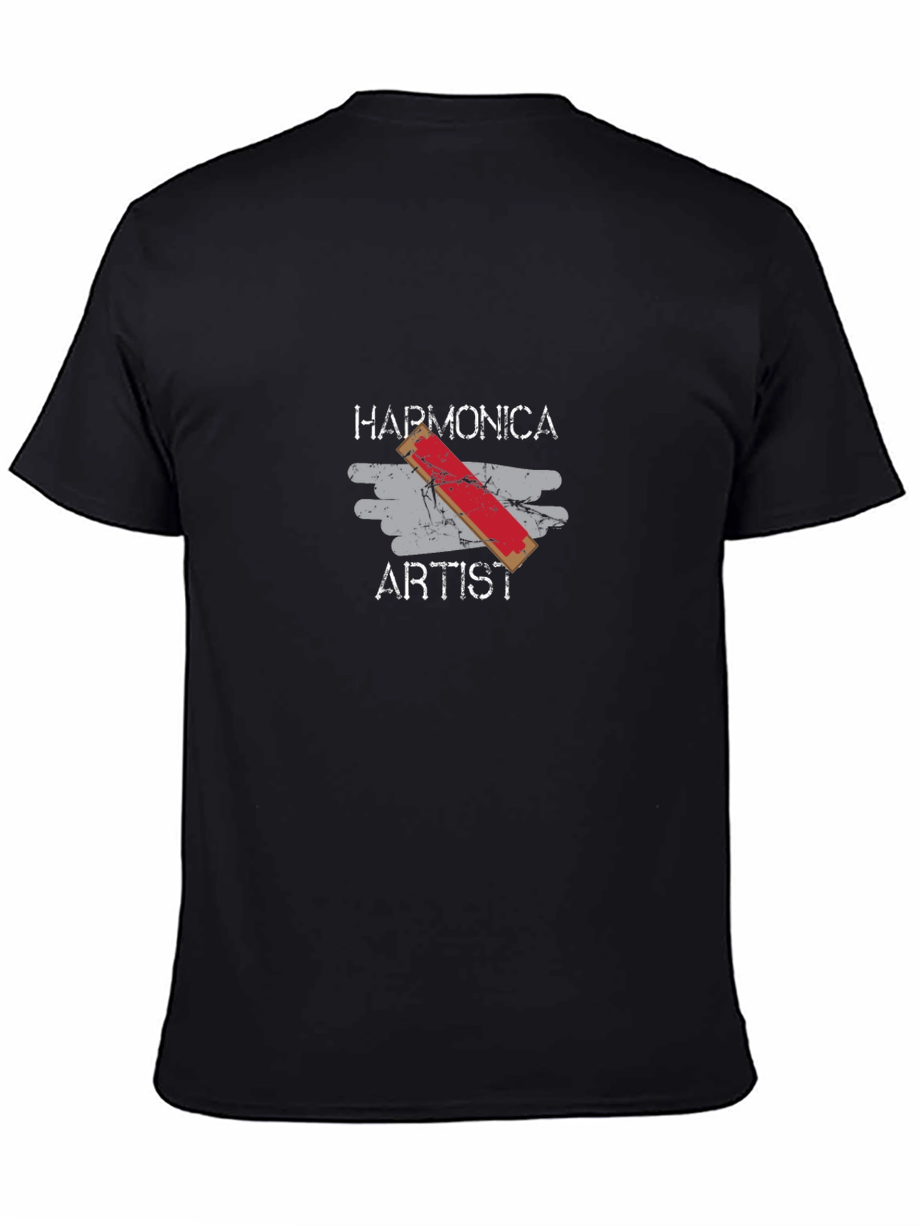 Harmonica Artist Graphic Tee