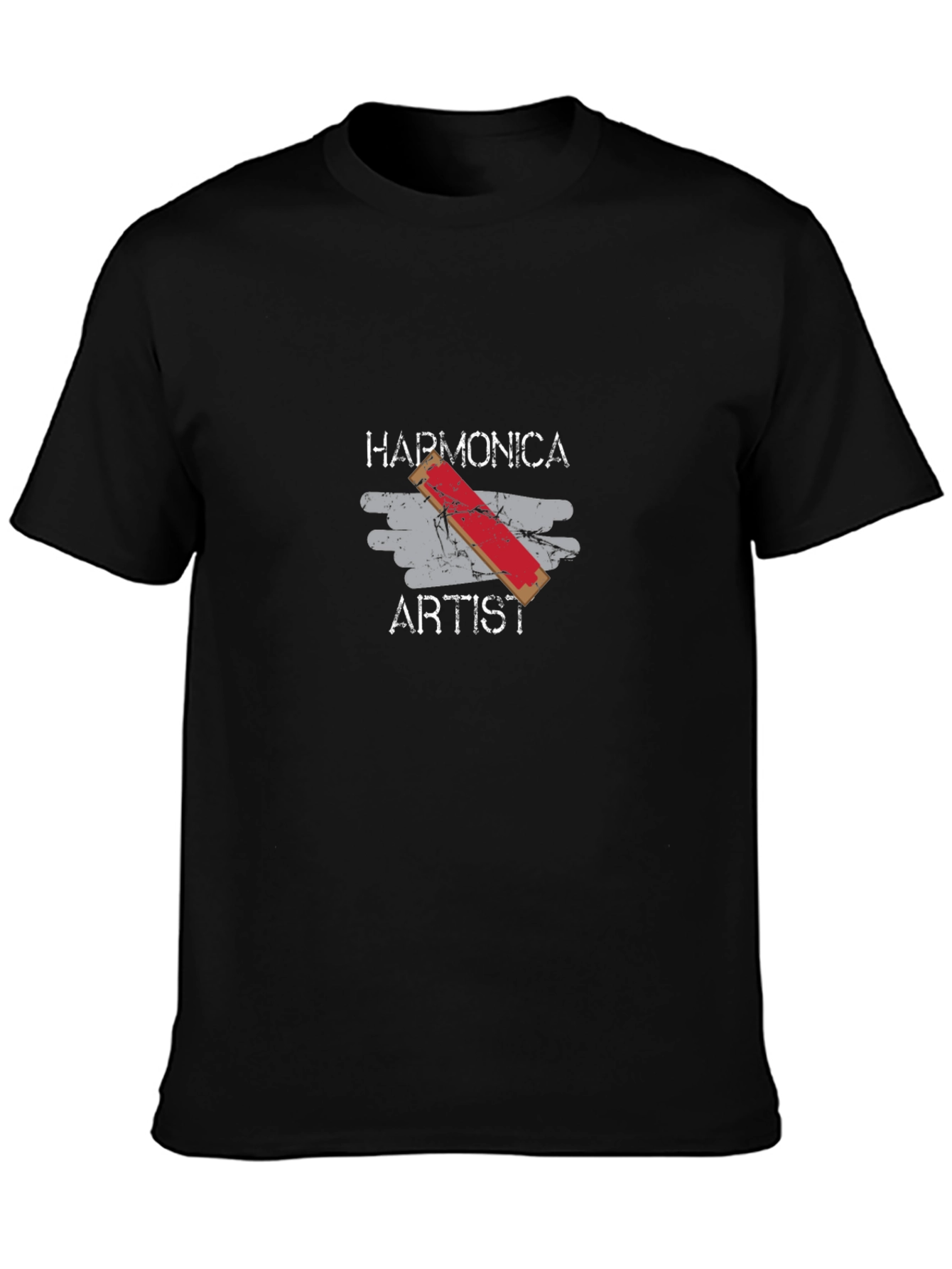 Harmonica Artist Graphic Tee