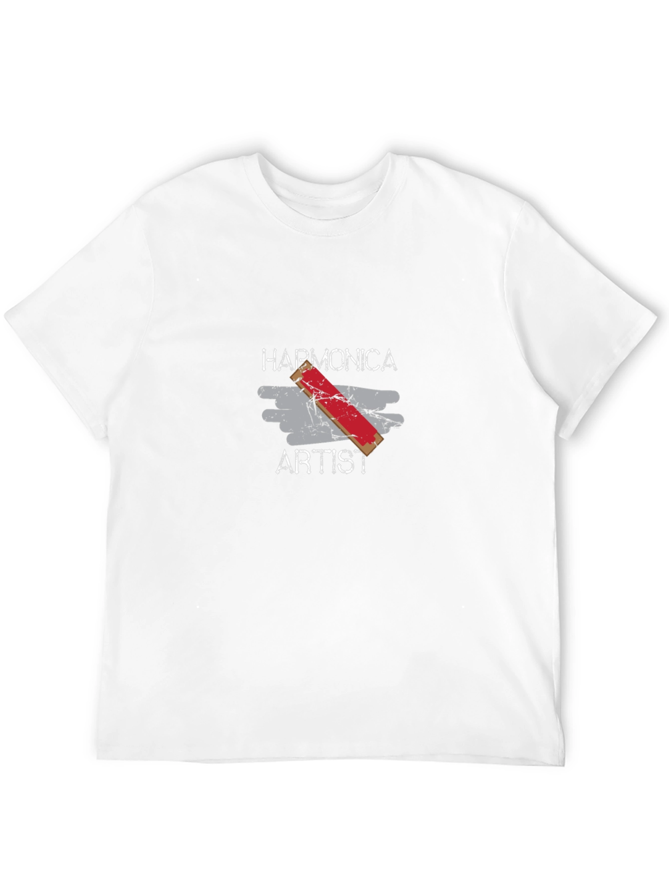 Harmonica Artist Graphic Tee