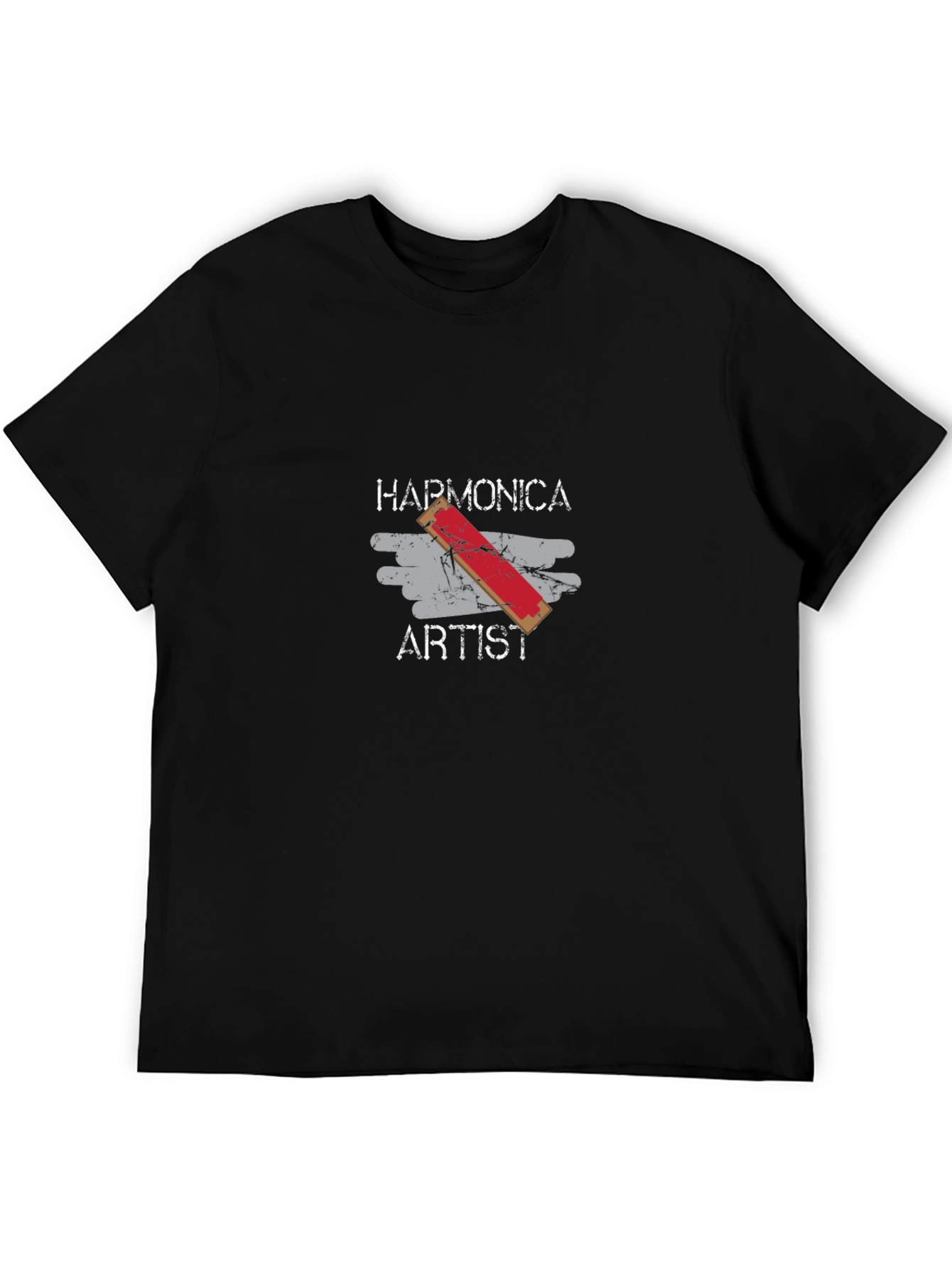 Harmonica Artist Graphic Tee