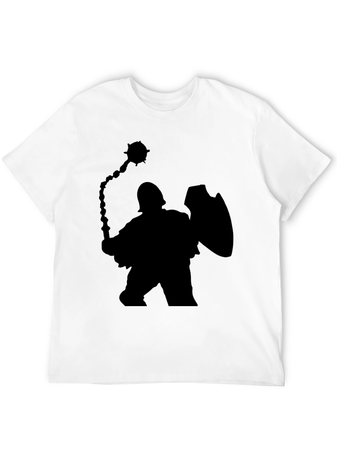 Warrior Silhouette Black T-Shirt